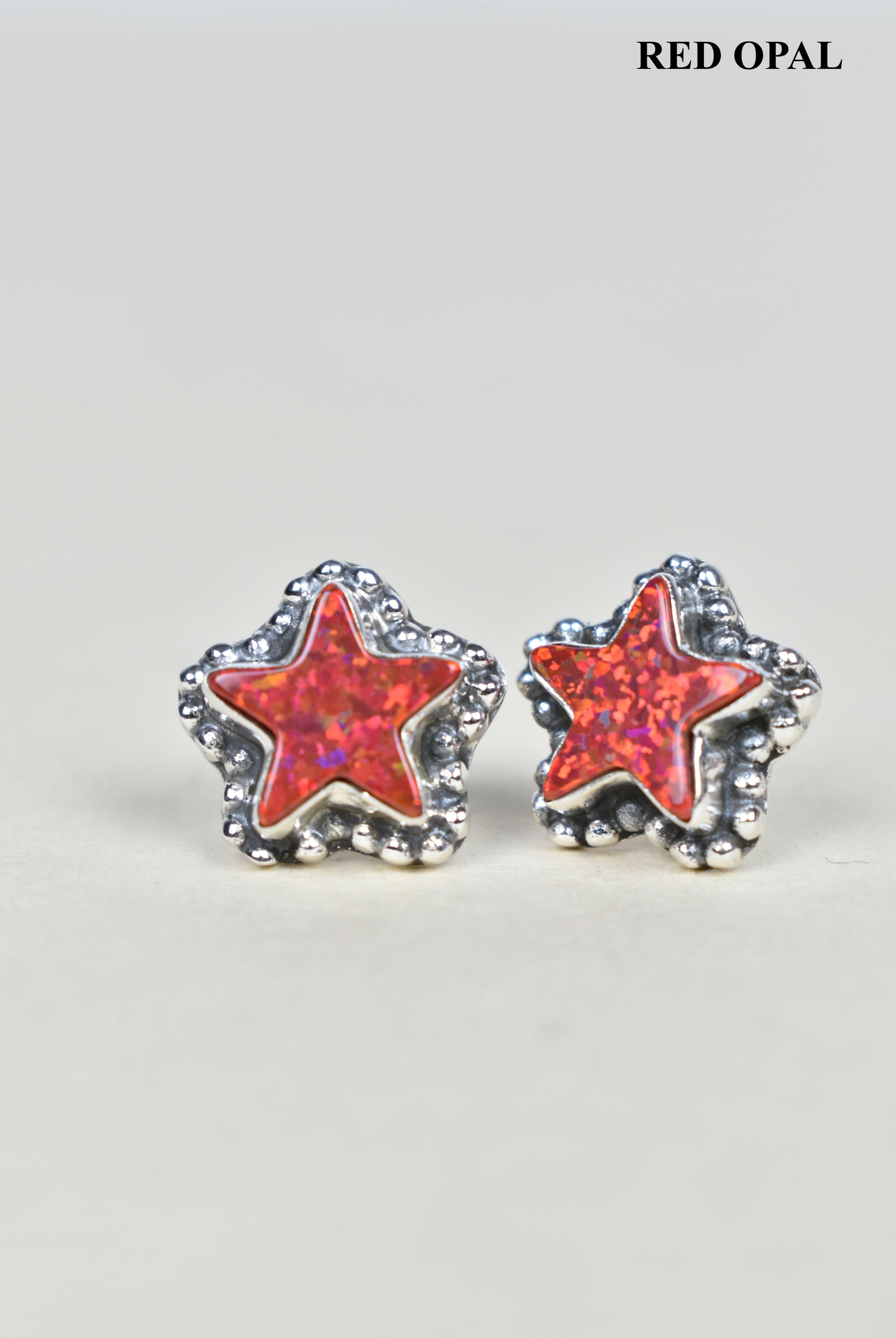 Shine Single Stone Star Stud Earring-Stud Earrings-Krush Kandy, Women's Online Fashion Boutique Located in Phoenix, Arizona (Scottsdale Area)