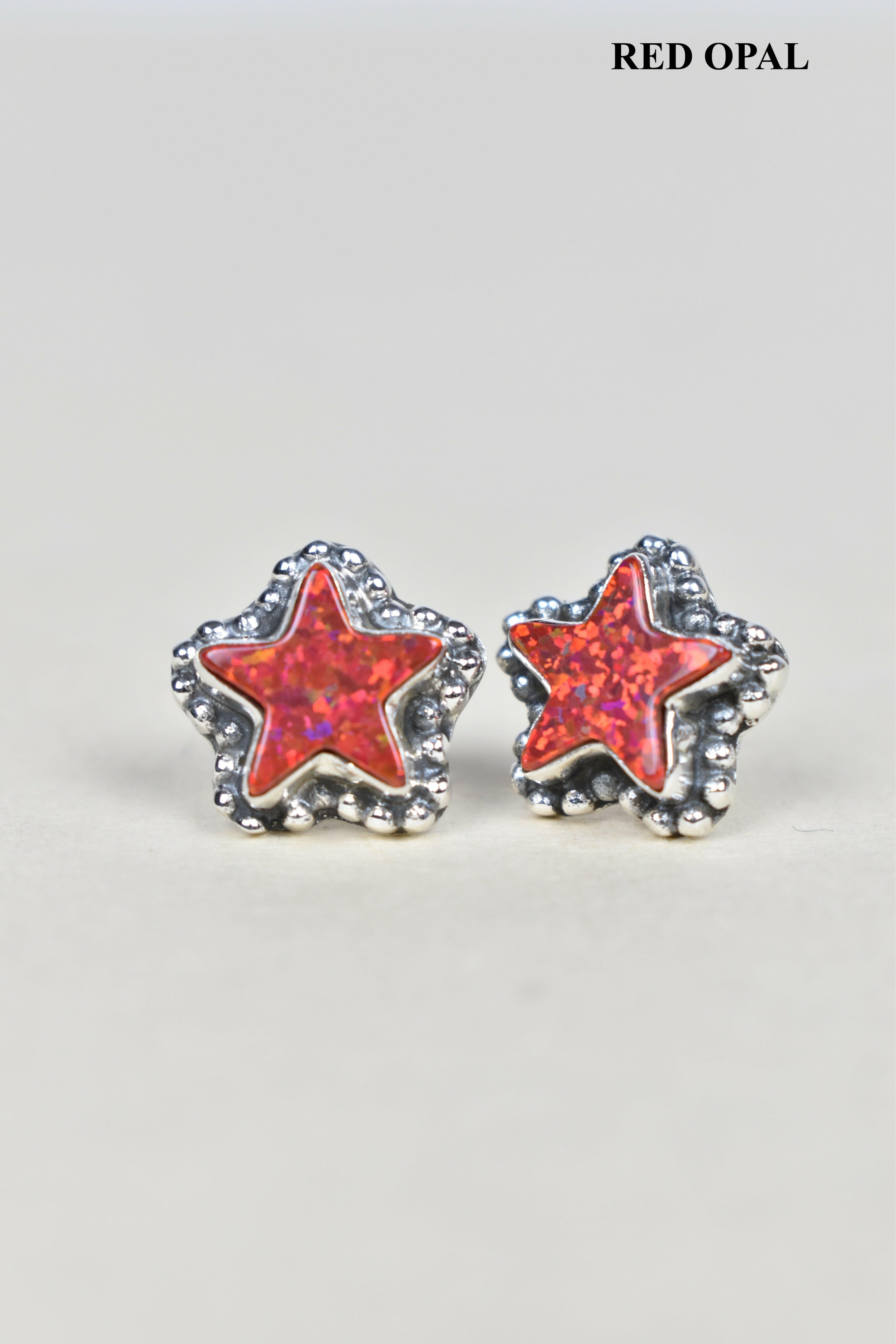 Shine Single Stone Star Stud Earring-Stud Earrings-Krush Kandy, Women's Online Fashion Boutique Located in Phoenix, Arizona (Scottsdale Area)