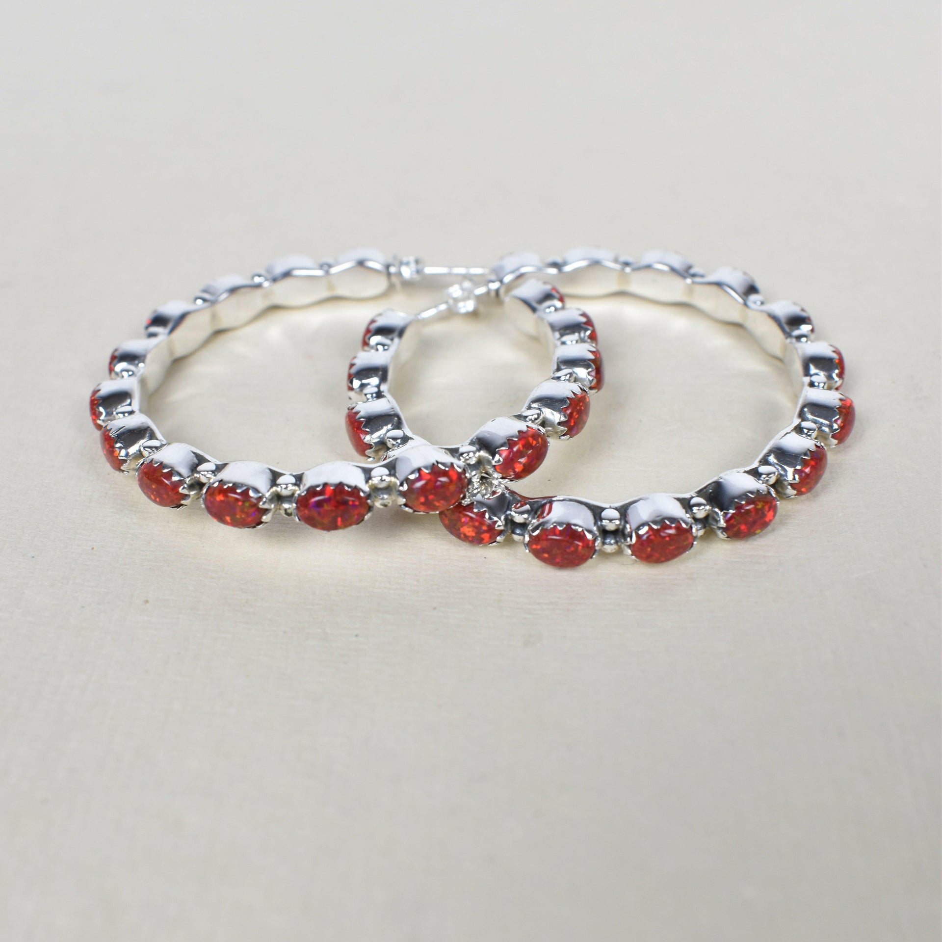 Tiffany Sterling Silver Hoop Earrings | PREORDER NOW OPEN-Hoop Earrings-Krush Kandy, Women's Online Fashion Boutique Located in Phoenix, Arizona (Scottsdale Area)