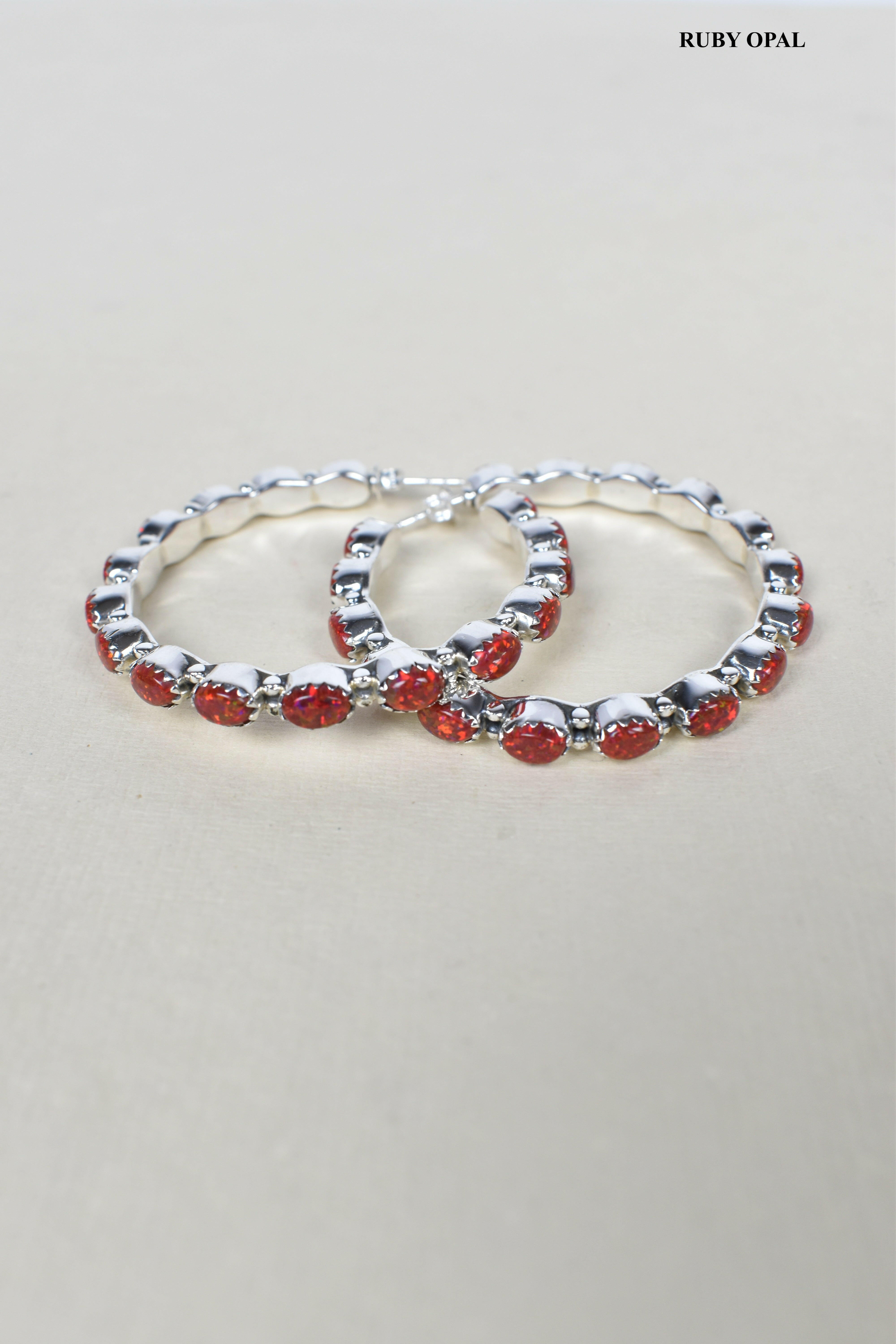 Tiffany Sterling Silver Hoop Earrings | PREORDER NOW OPEN-Hoop Earrings-Krush Kandy, Women's Online Fashion Boutique Located in Phoenix, Arizona (Scottsdale Area)