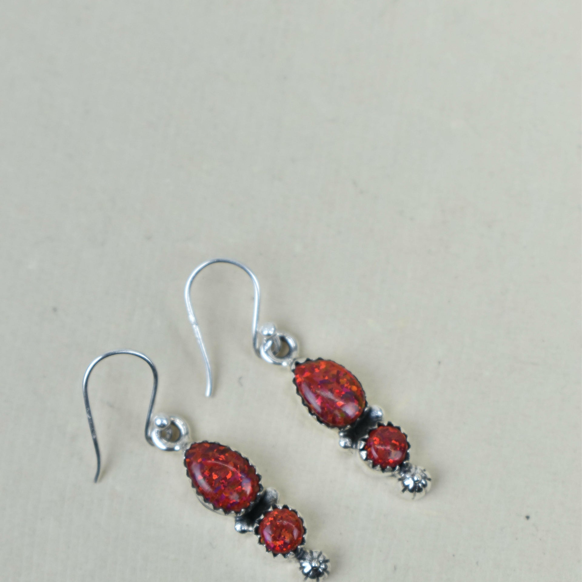 Anti Up Sterling Silver Earrings-Drop Earrings-Krush Kandy, Women's Online Fashion Boutique Located in Phoenix, Arizona (Scottsdale Area)