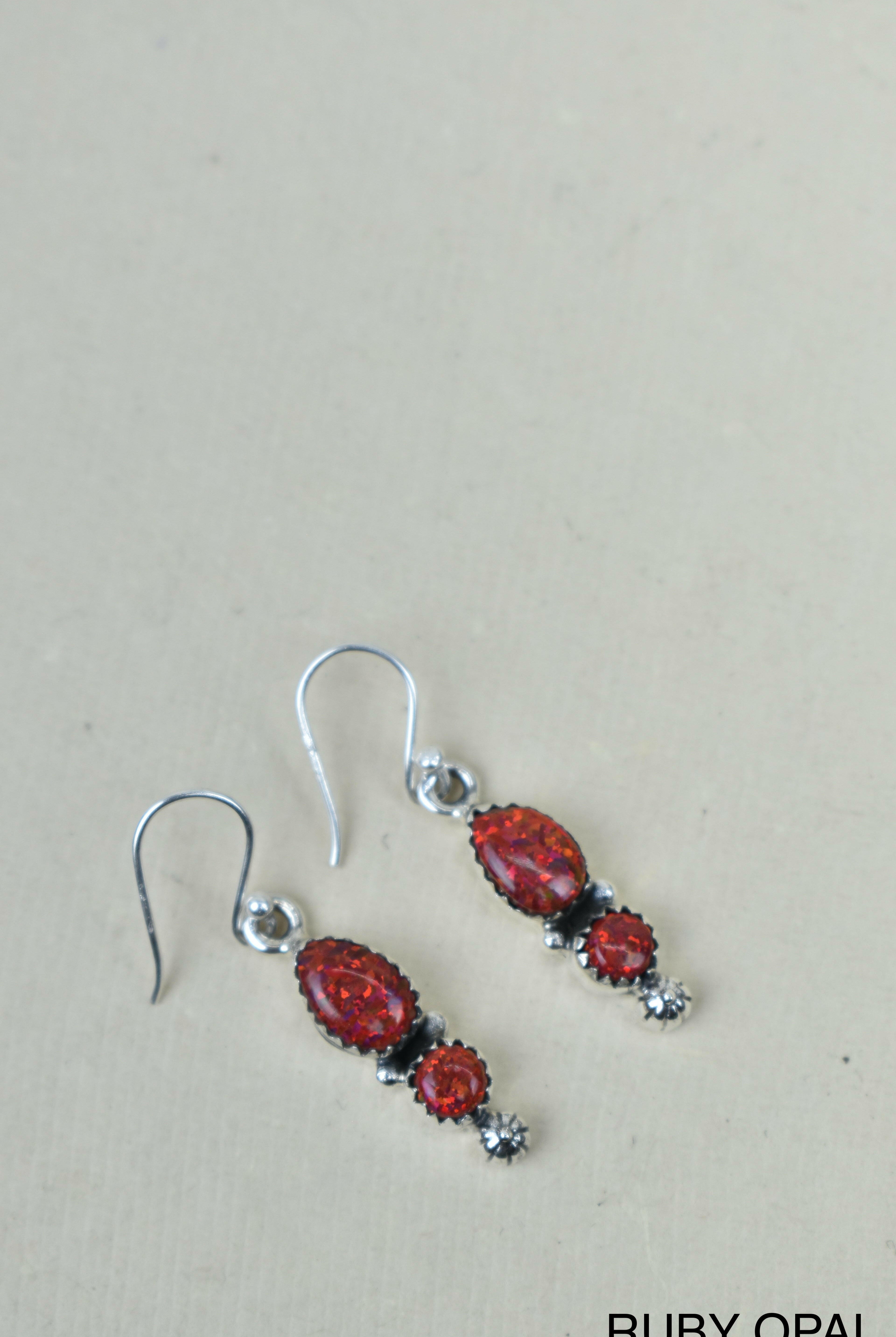 Anti Up Sterling Silver Earrings-Drop Earrings-Krush Kandy, Women's Online Fashion Boutique Located in Phoenix, Arizona (Scottsdale Area)