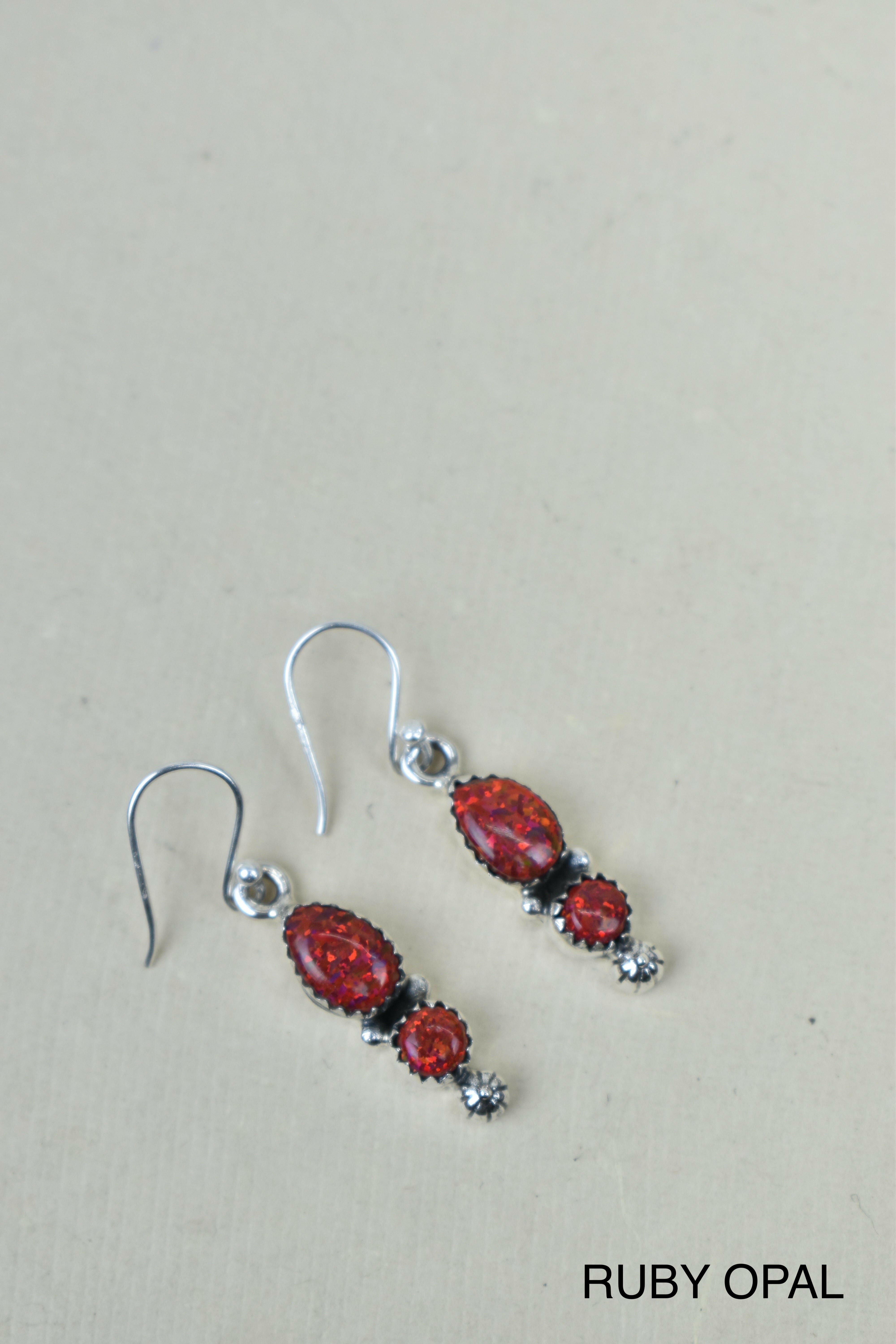 Anti Up Sterling Silver Earrings-Drop Earrings-Krush Kandy, Women's Online Fashion Boutique Located in Phoenix, Arizona (Scottsdale Area)