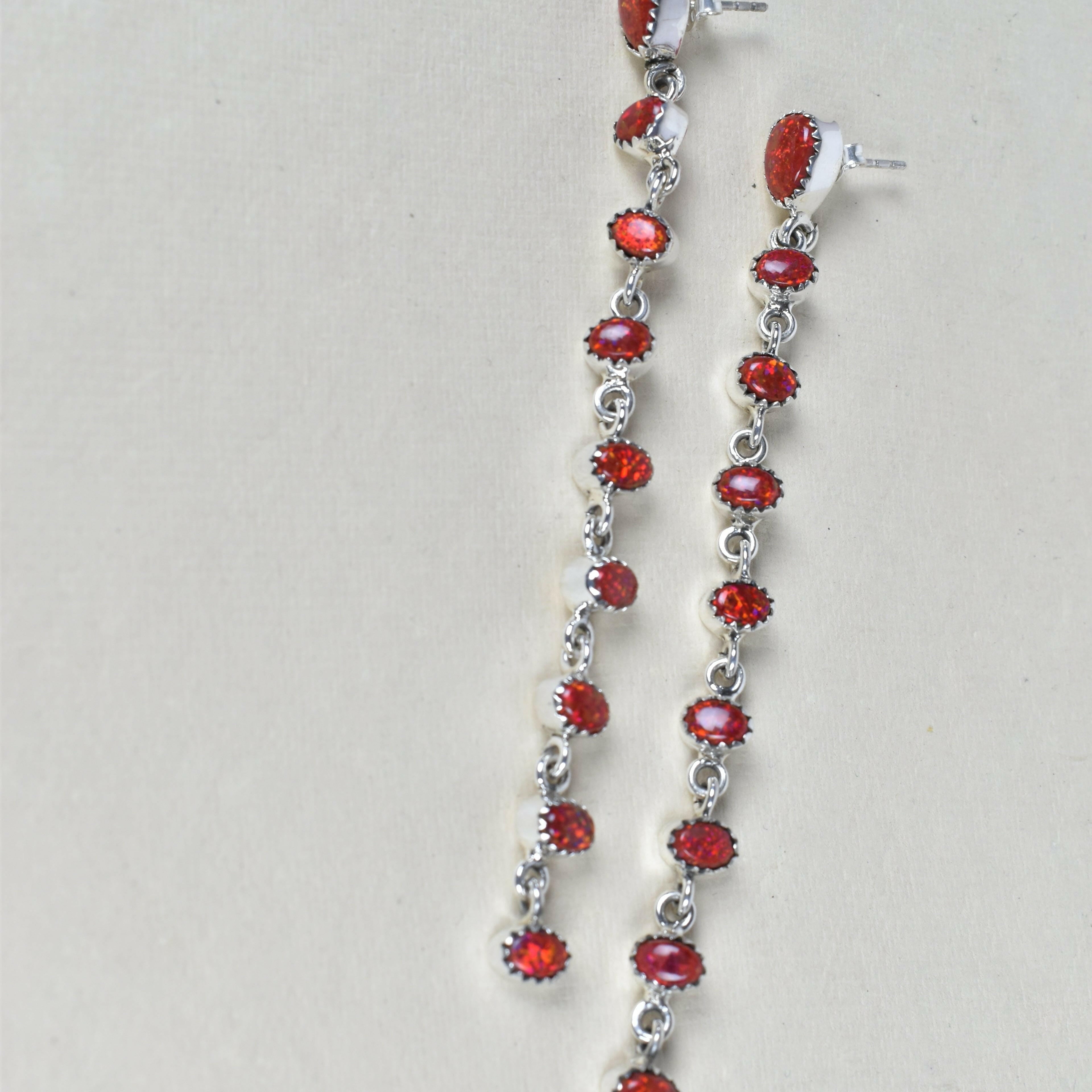 String Em Up Elegant Dangle Earrings MADE TO ORDER-Drop Earrings-Krush Kandy, Women's Online Fashion Boutique Located in Phoenix, Arizona (Scottsdale Area)