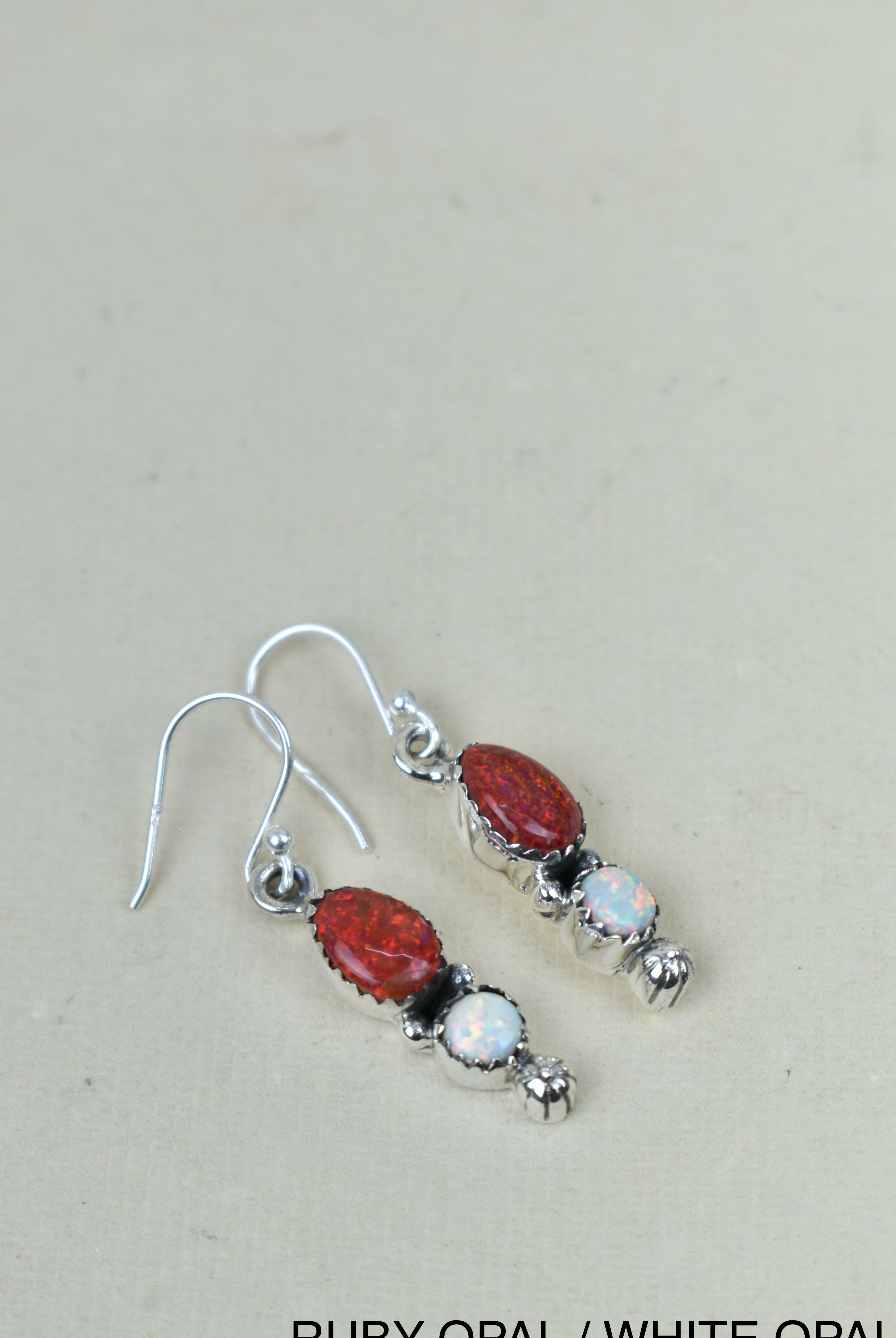 Anti Up Sterling Silver Earrings-Drop Earrings-Krush Kandy, Women's Online Fashion Boutique Located in Phoenix, Arizona (Scottsdale Area)