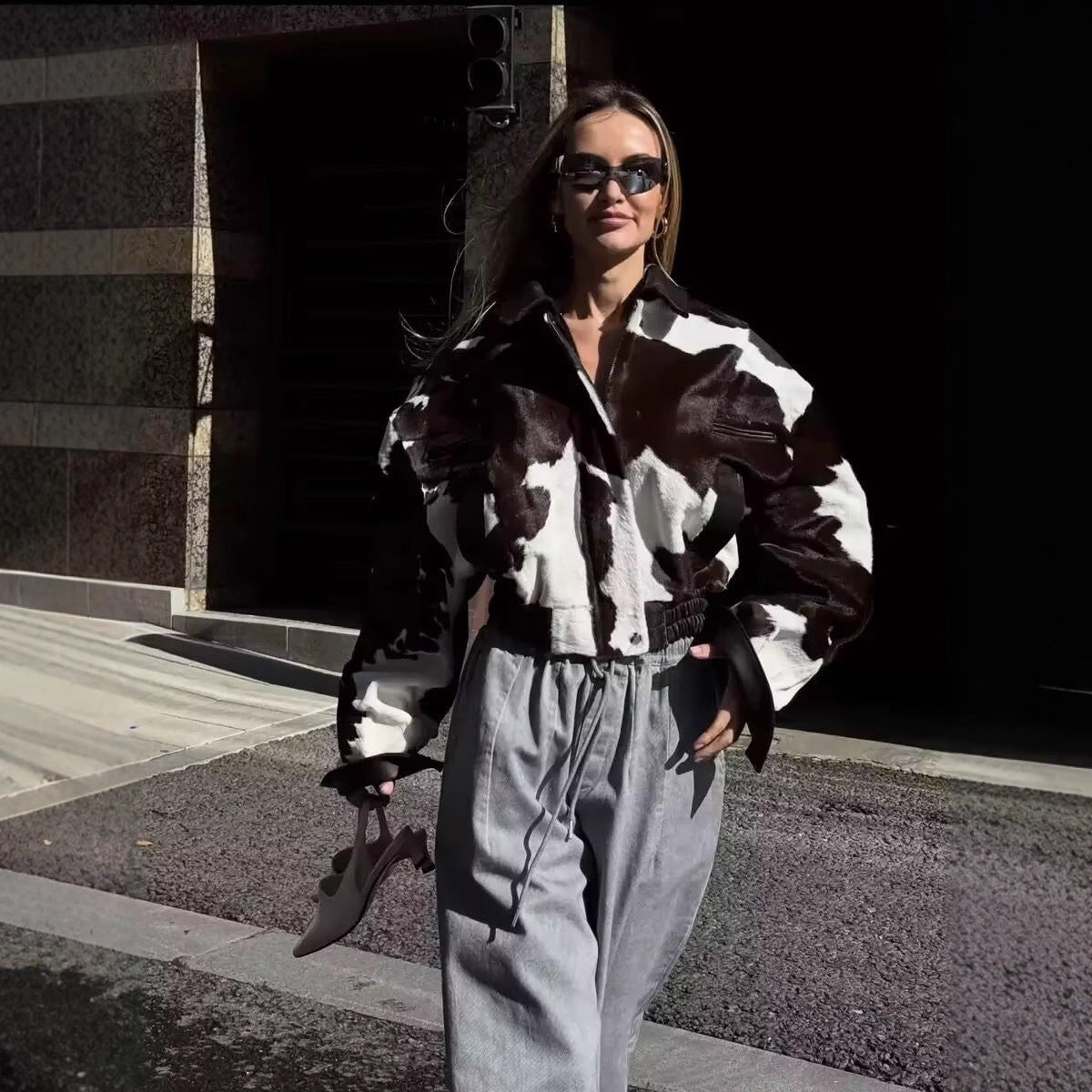 Rodeo Ready Oversized Print Jacket-Jacket-Krush Kandy, Women's Online Fashion Boutique Located in Phoenix, Arizona (Scottsdale Area)
