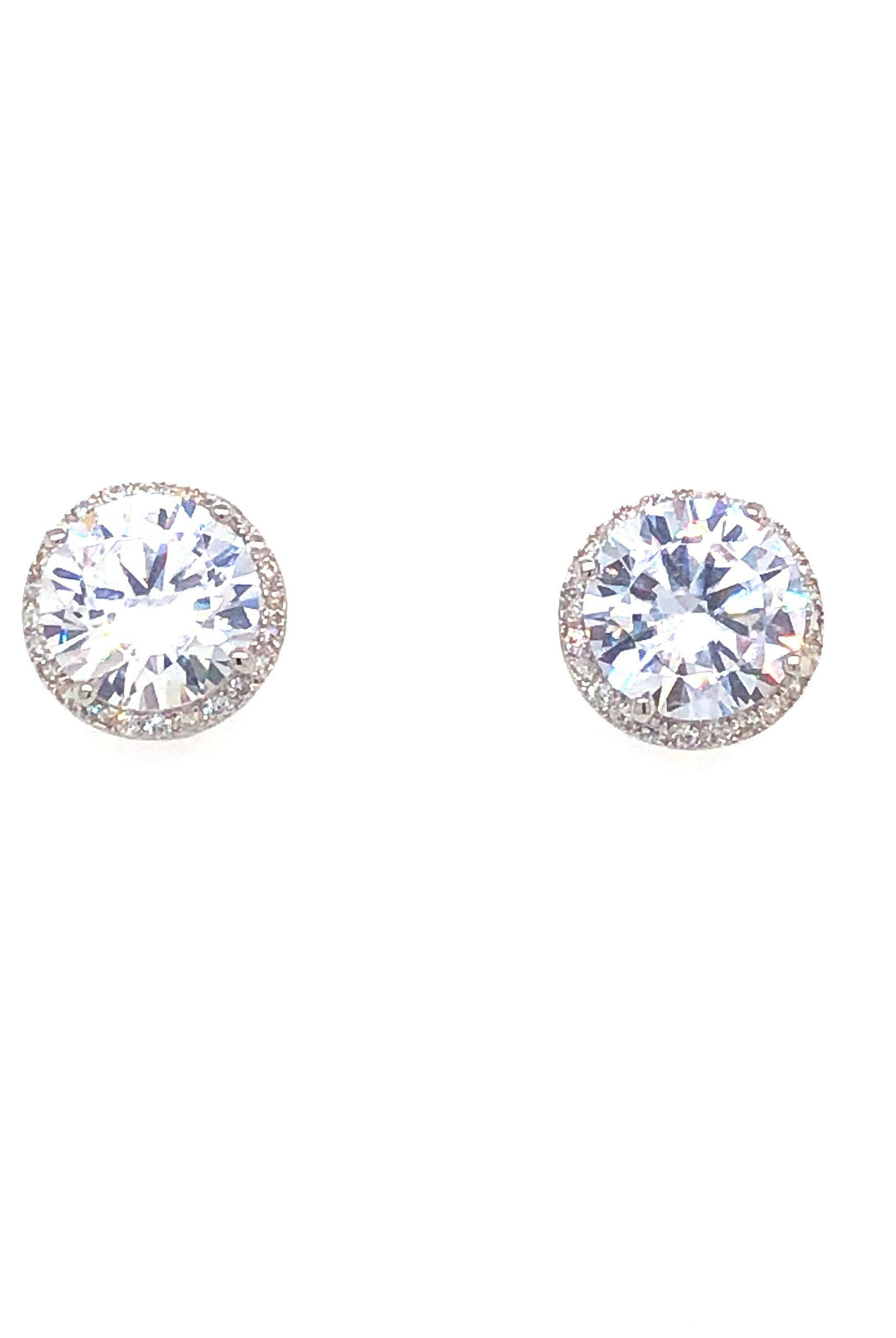 Big Circle Cut Stud Earrings-Earrings-Krush Kandy, Women's Online Fashion Boutique Located in Phoenix, Arizona (Scottsdale Area)