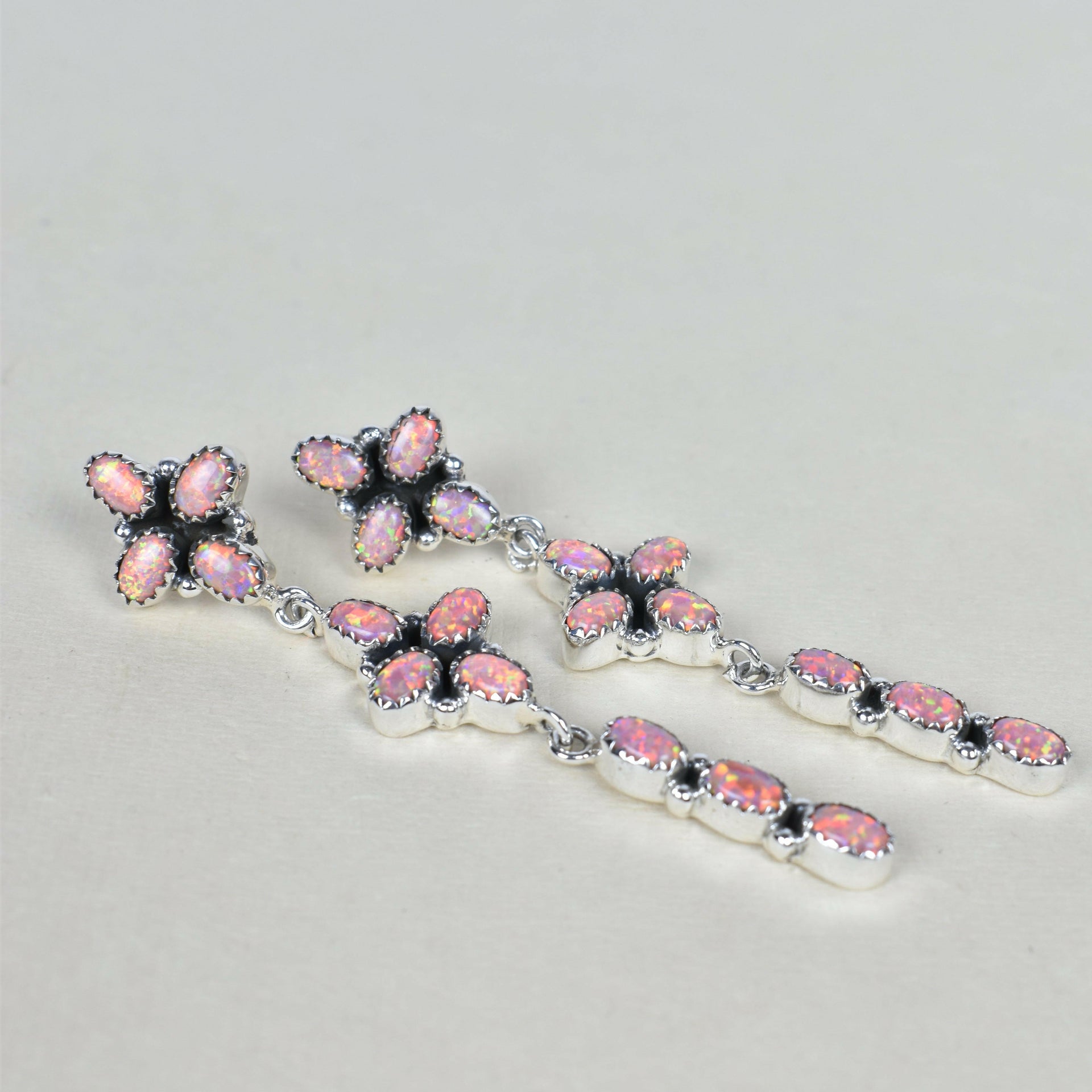 STERLING SILVER DANGLE KITE TALE EARRINGS-Drop Earrings-Krush Kandy, Women's Online Fashion Boutique Located in Phoenix, Arizona (Scottsdale Area)