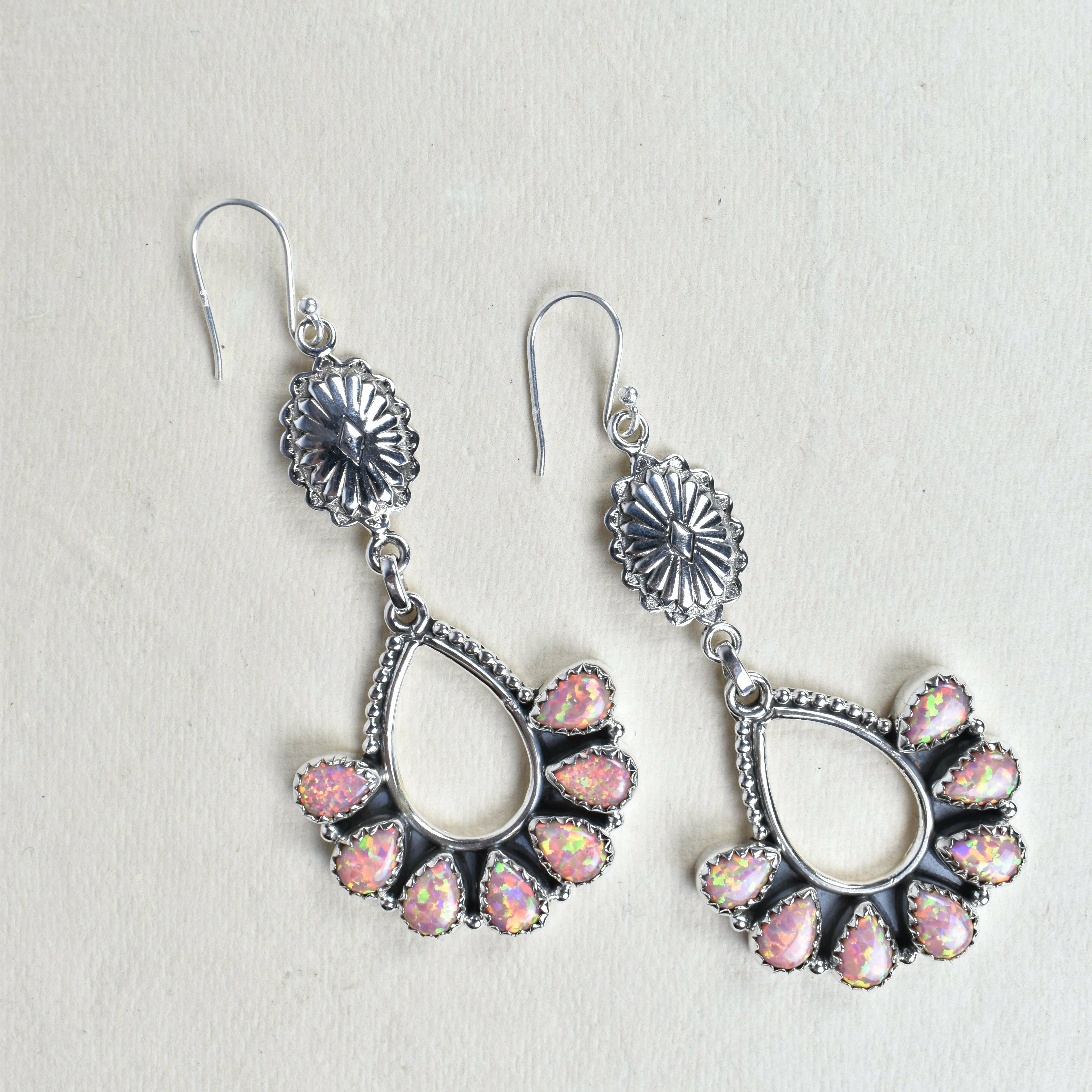 Concho Brielle Earring-Drop Earrings-Krush Kandy, Women's Online Fashion Boutique Located in Phoenix, Arizona (Scottsdale Area)