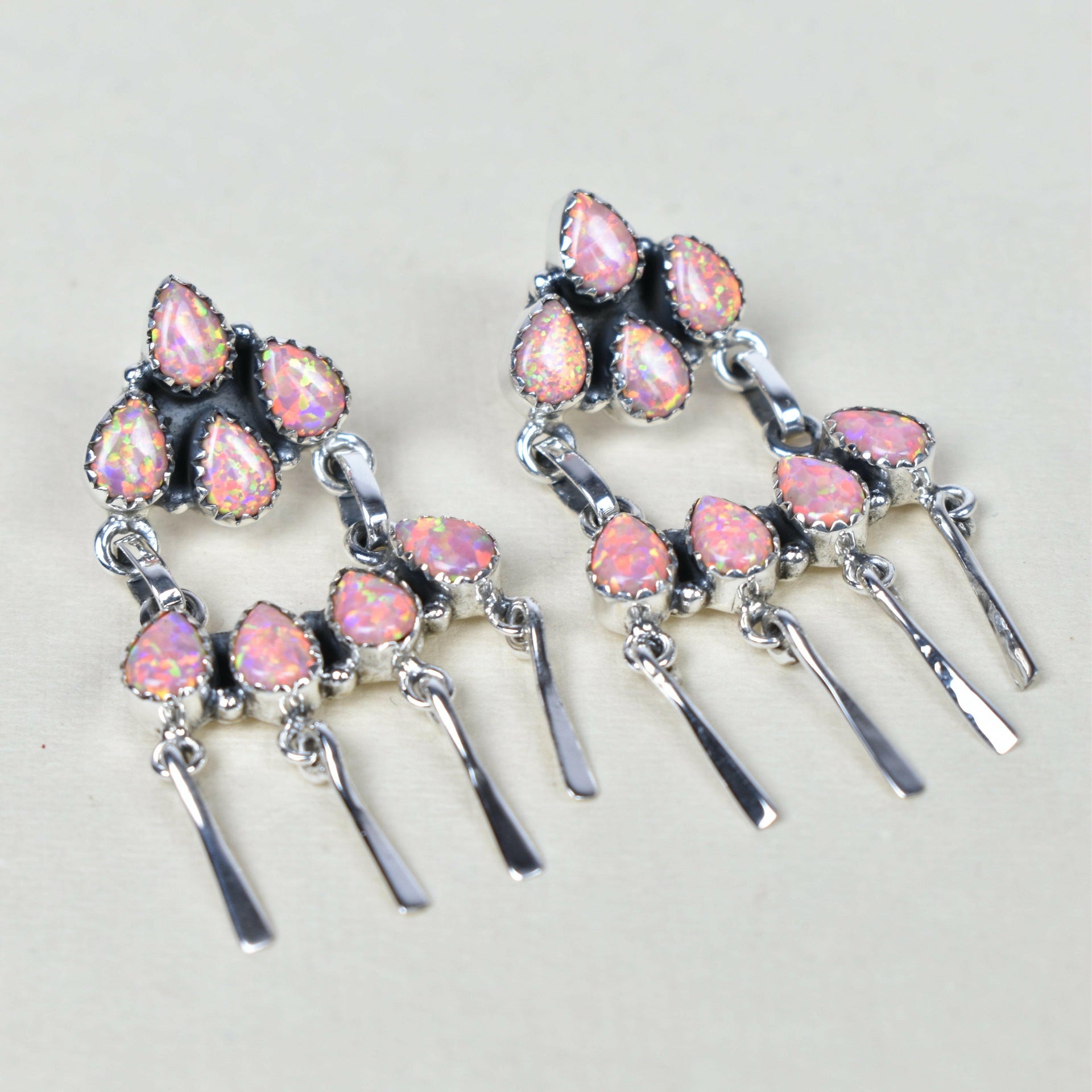 Tickle Me Pretty Sterling Silver Earrings-Drop Earrings-Krush Kandy, Women's Online Fashion Boutique Located in Phoenix, Arizona (Scottsdale Area)