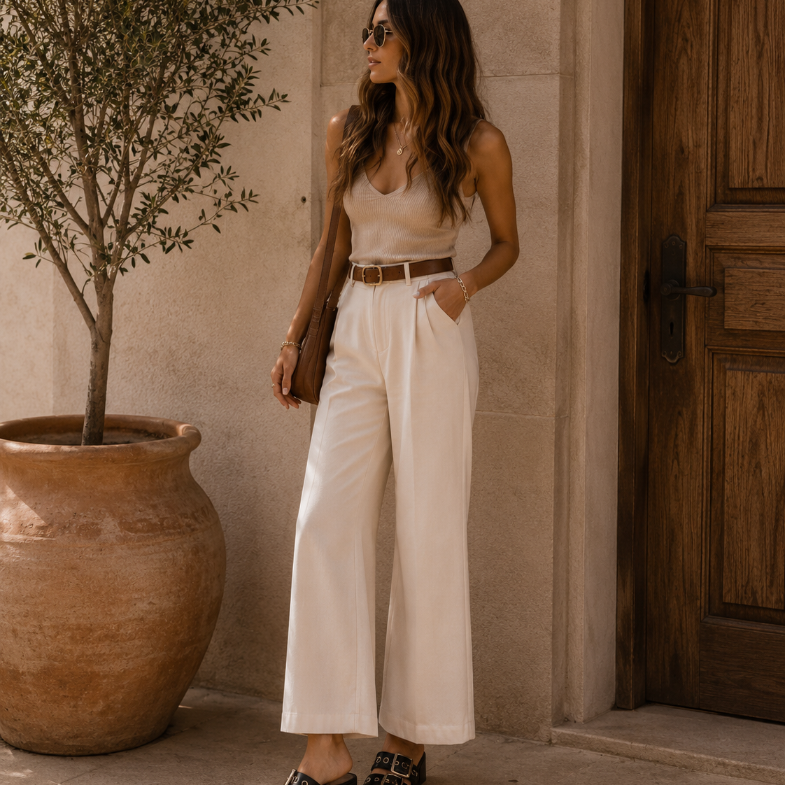 Romi Double Buckle Heel