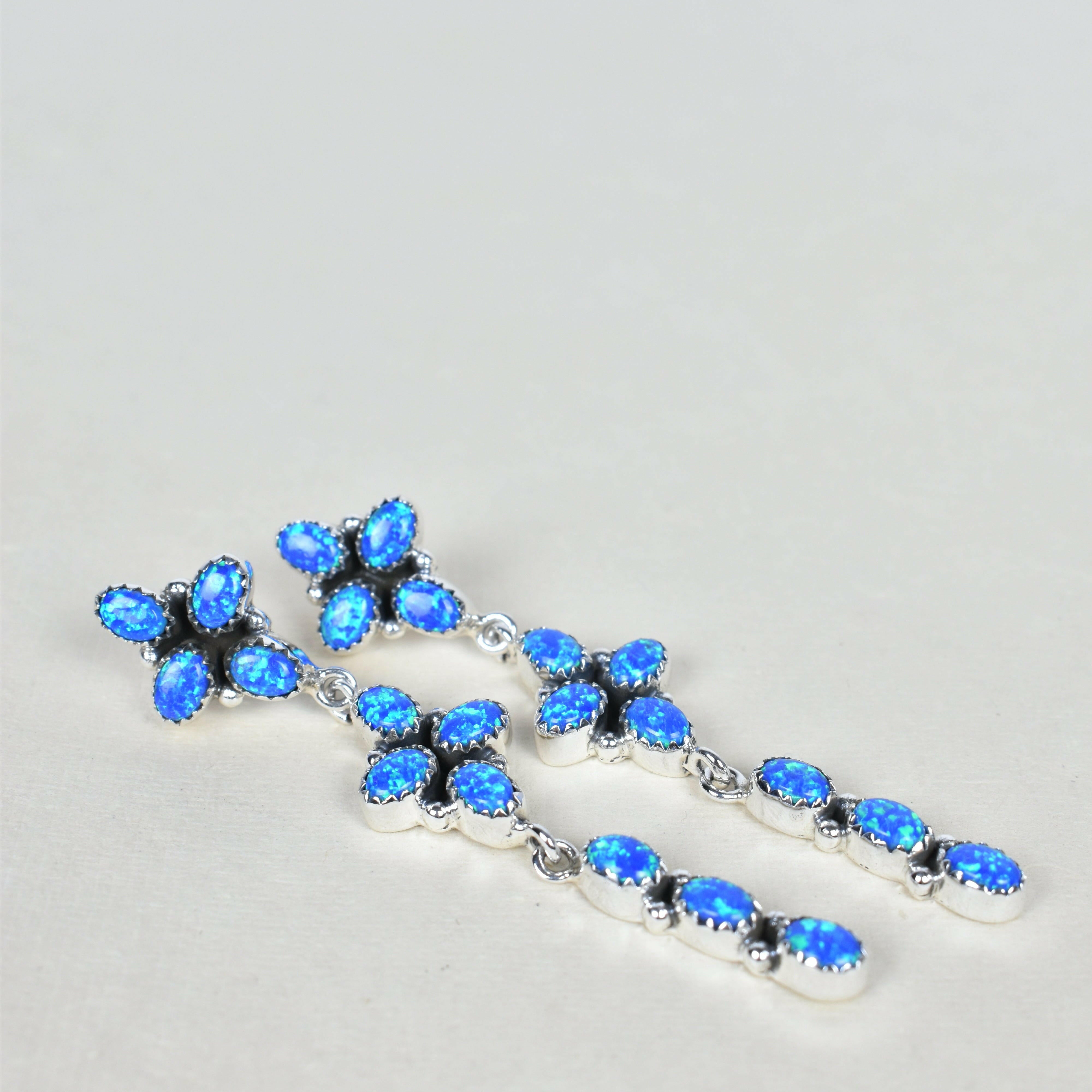 STERLING SILVER DANGLE KITE TALE EARRINGS-Drop Earrings-Krush Kandy, Women's Online Fashion Boutique Located in Phoenix, Arizona (Scottsdale Area)