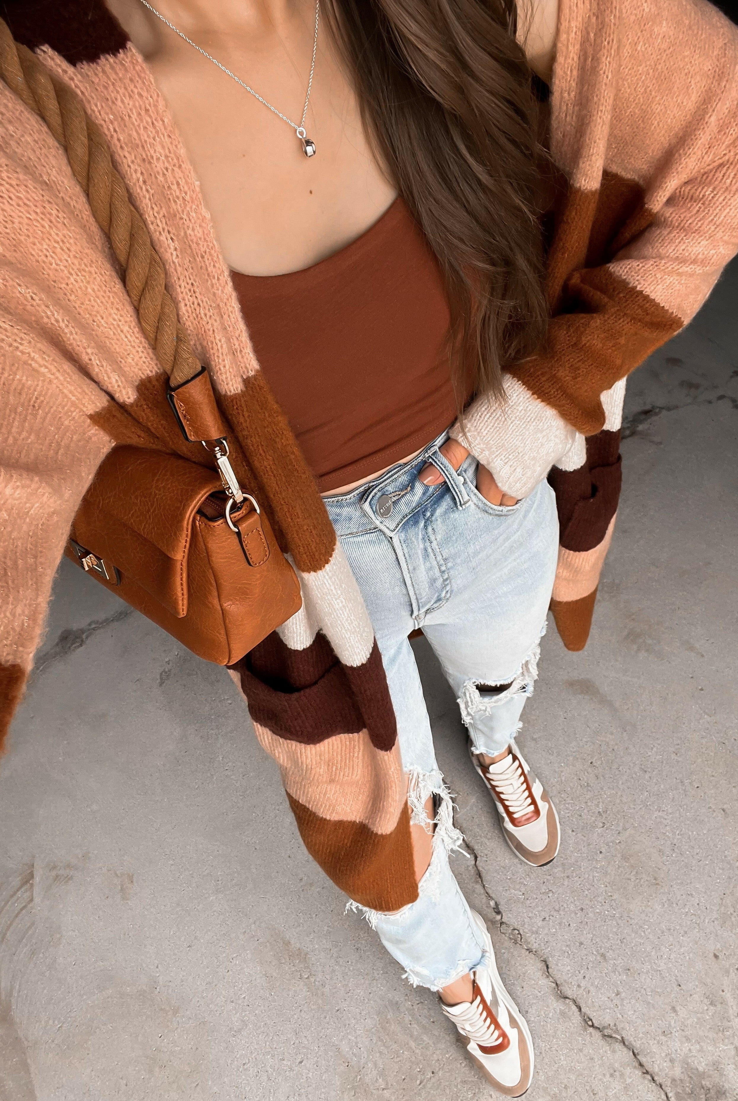 No Bad Days Color Block Soft Cardigan | Multiple Colors-Cardigans-Krush Kandy, Women's Online Fashion Boutique Located in Phoenix, Arizona (Scottsdale Area)