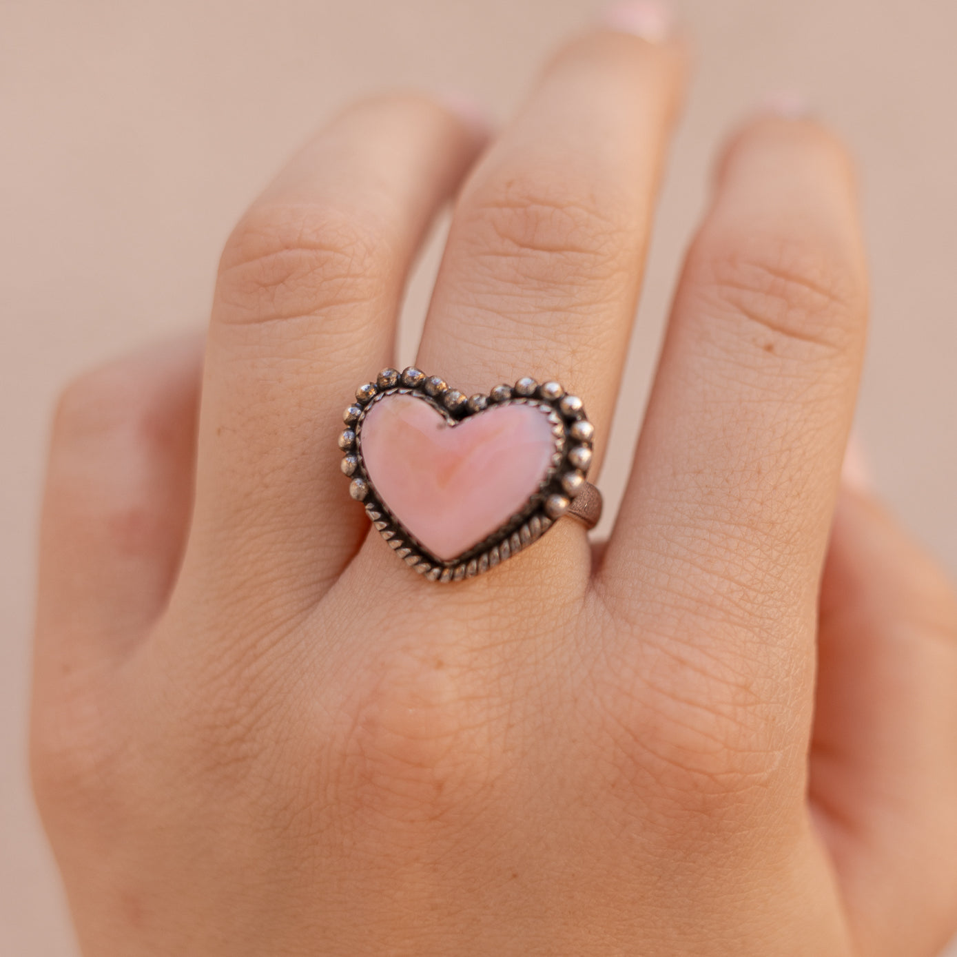 With All My Love Single Stone Heart Ring MADE TO ORDER-Statement Rings-Krush Kandy, Women's Online Fashion Boutique Located in Phoenix, Arizona (Scottsdale Area)