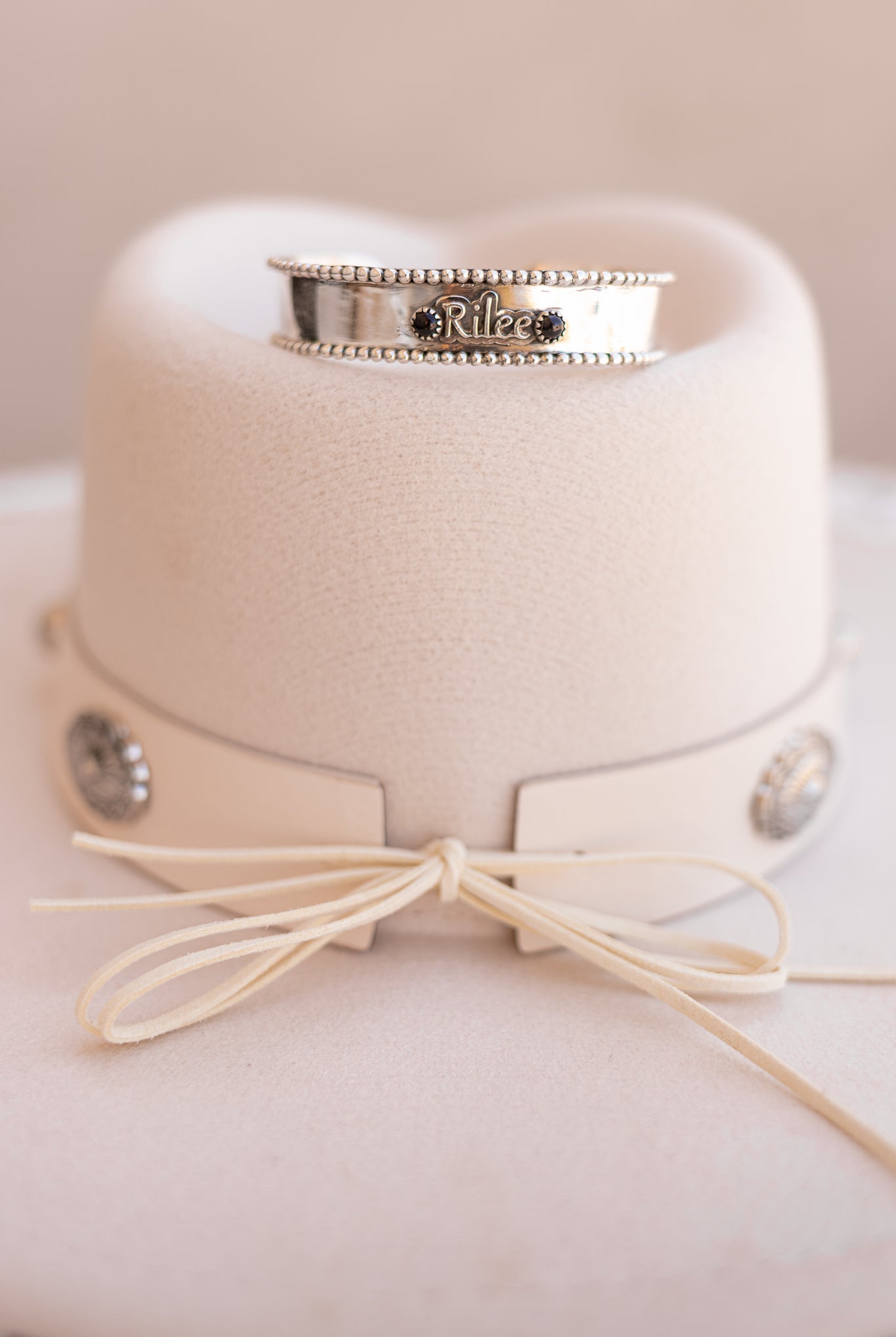 Name Blossom Stone Cuff | PREORDER-Cuffs-Krush Kandy, Women's Online Fashion Boutique Located in Phoenix, Arizona (Scottsdale Area)