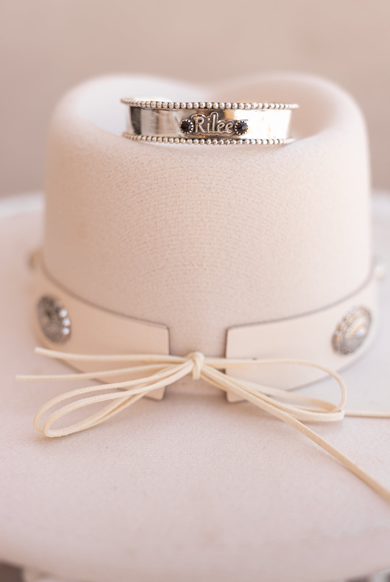 Name Blossom Stone Cuff | PREORDER-Cuffs-Krush Kandy, Women's Online Fashion Boutique Located in Phoenix, Arizona (Scottsdale Area)