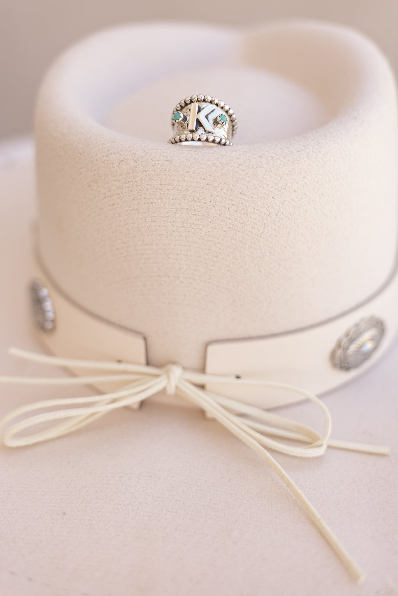 Forever Yours Sterling Silver Initial Ring MADE TO ORDER-Rings-Krush Kandy, Women's Online Fashion Boutique Located in Phoenix, Arizona (Scottsdale Area)