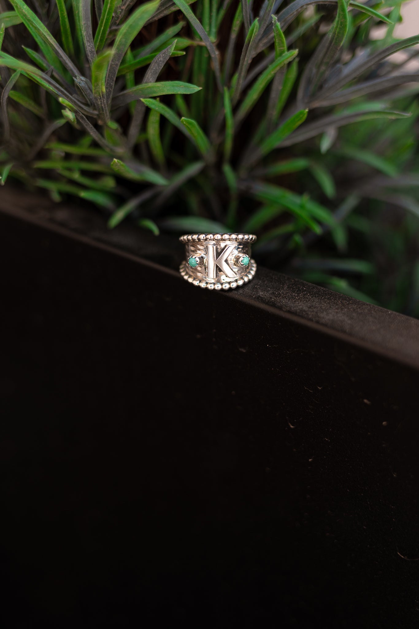 Forever Yours Sterling Silver Initial Ring MADE TO ORDER-Rings-Krush Kandy, Women's Online Fashion Boutique Located in Phoenix, Arizona (Scottsdale Area)