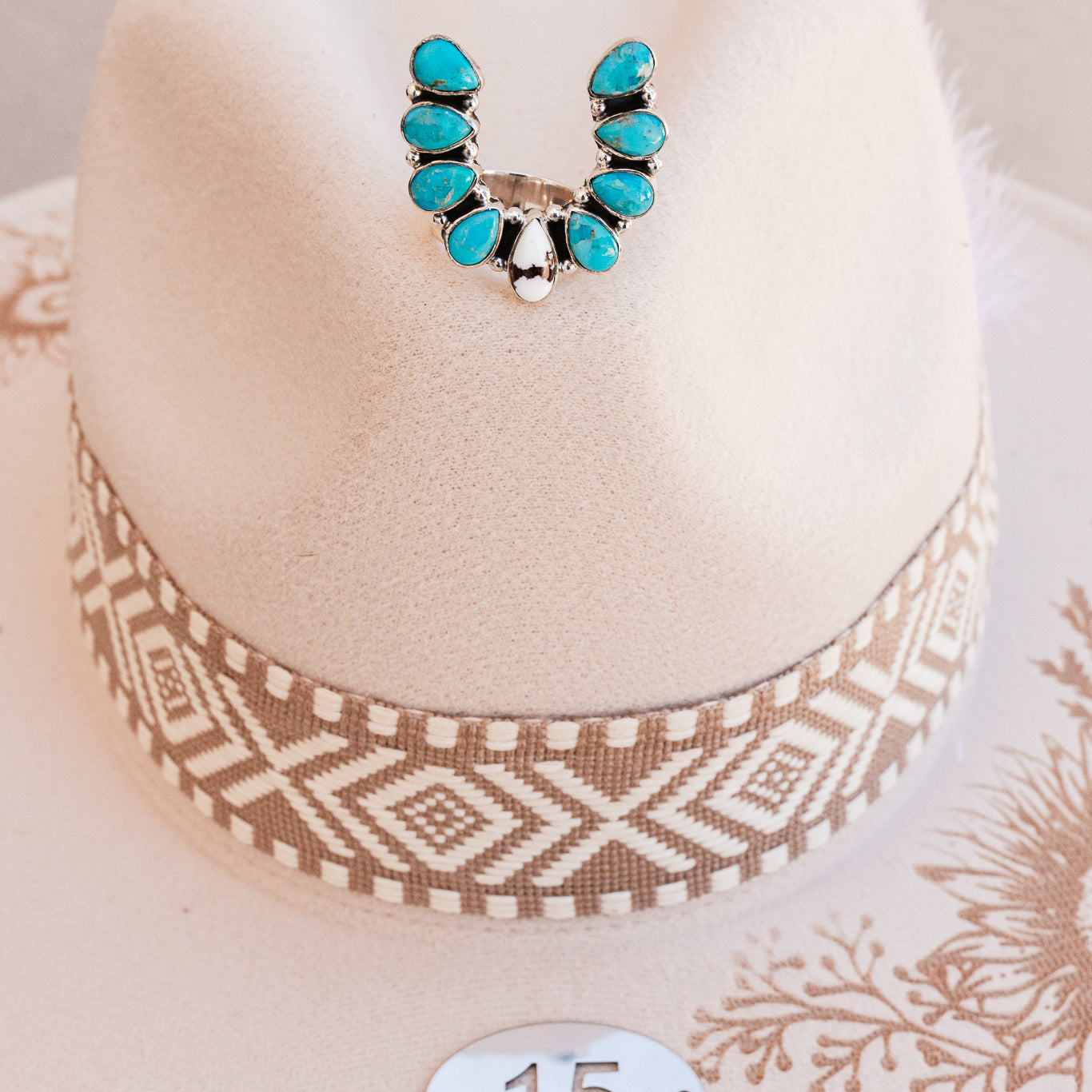 One Of A Kind Turquoise & Wild Horse Rings-Rings-Krush Kandy, Women's Online Fashion Boutique Located in Phoenix, Arizona (Scottsdale Area)
