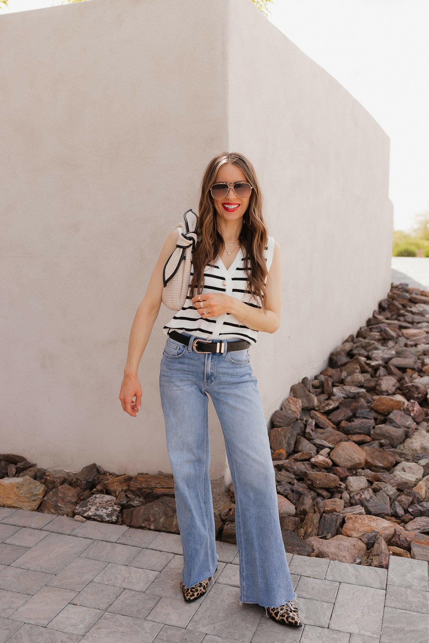 Addison Double Buckle Leopard Flats-Shoes-Krush Kandy, Women's Online Fashion Boutique Located in Phoenix, Arizona (Scottsdale Area)