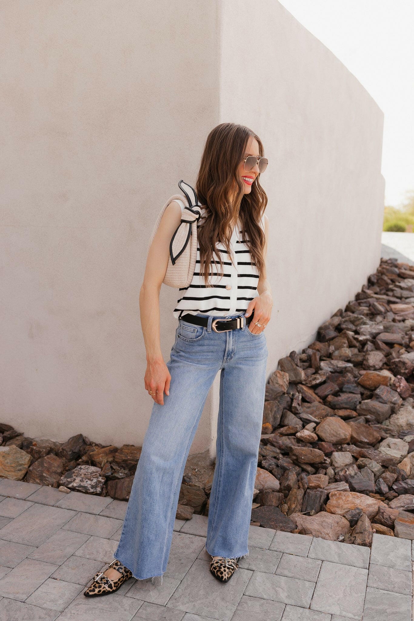 Addison Double Buckle Leopard Flats-Shoes-Krush Kandy, Women's Online Fashion Boutique Located in Phoenix, Arizona (Scottsdale Area)