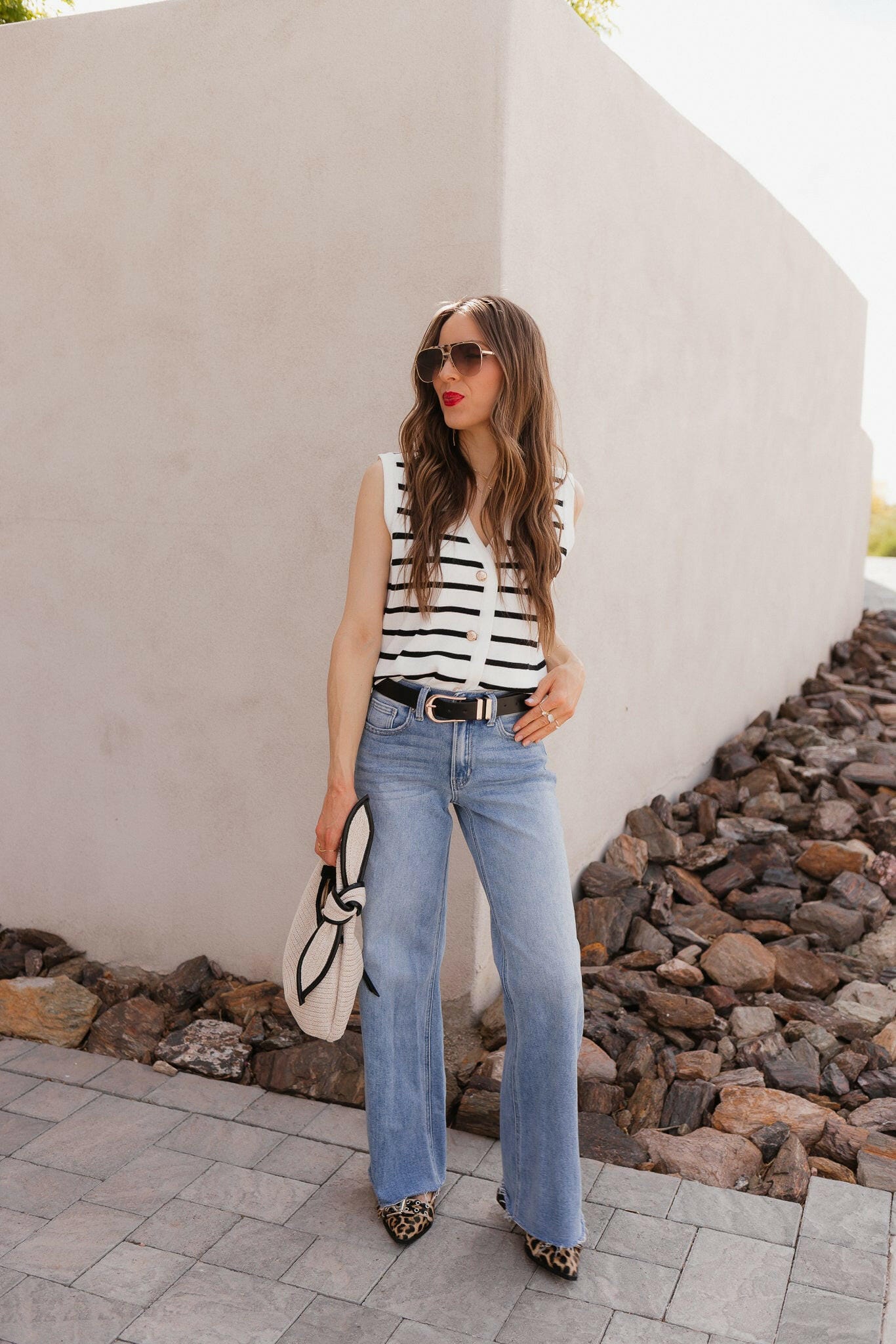 Addison Double Buckle Leopard Flats-Shoes-Krush Kandy, Women's Online Fashion Boutique Located in Phoenix, Arizona (Scottsdale Area)