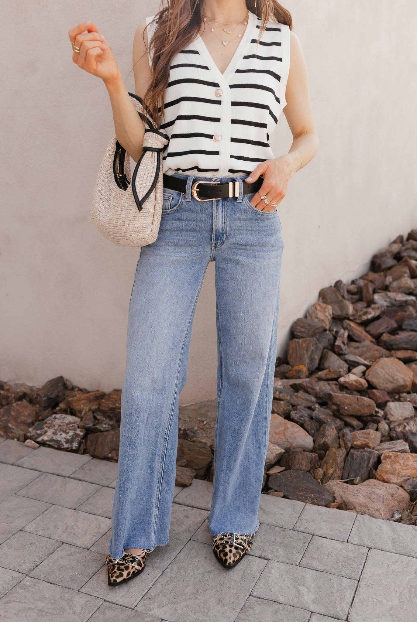 Addison Double Buckle Leopard Flats-Shoes-Krush Kandy, Women's Online Fashion Boutique Located in Phoenix, Arizona (Scottsdale Area)