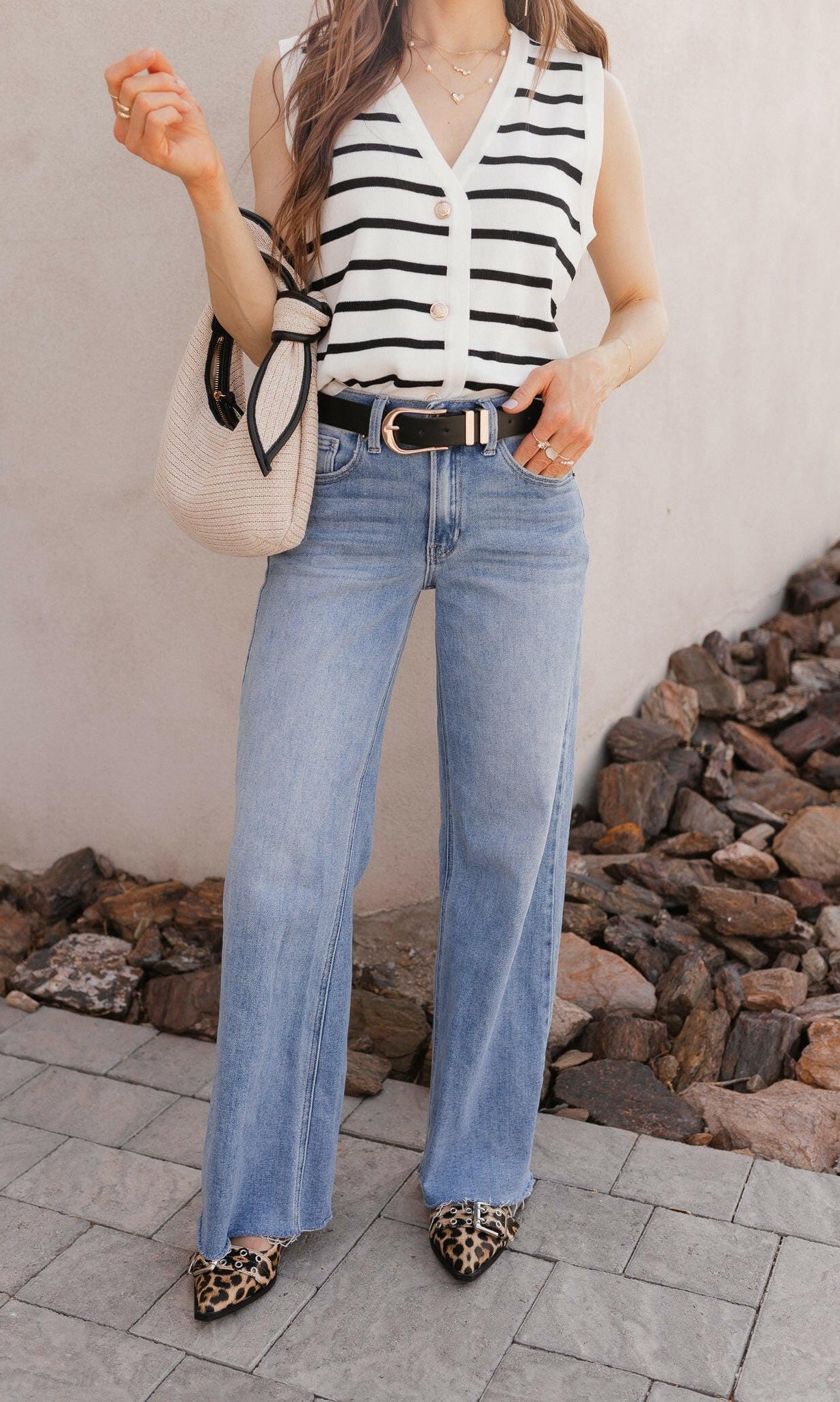 Addison Double Buckle Leopard Flats-Shoes-Krush Kandy, Women's Online Fashion Boutique Located in Phoenix, Arizona (Scottsdale Area)