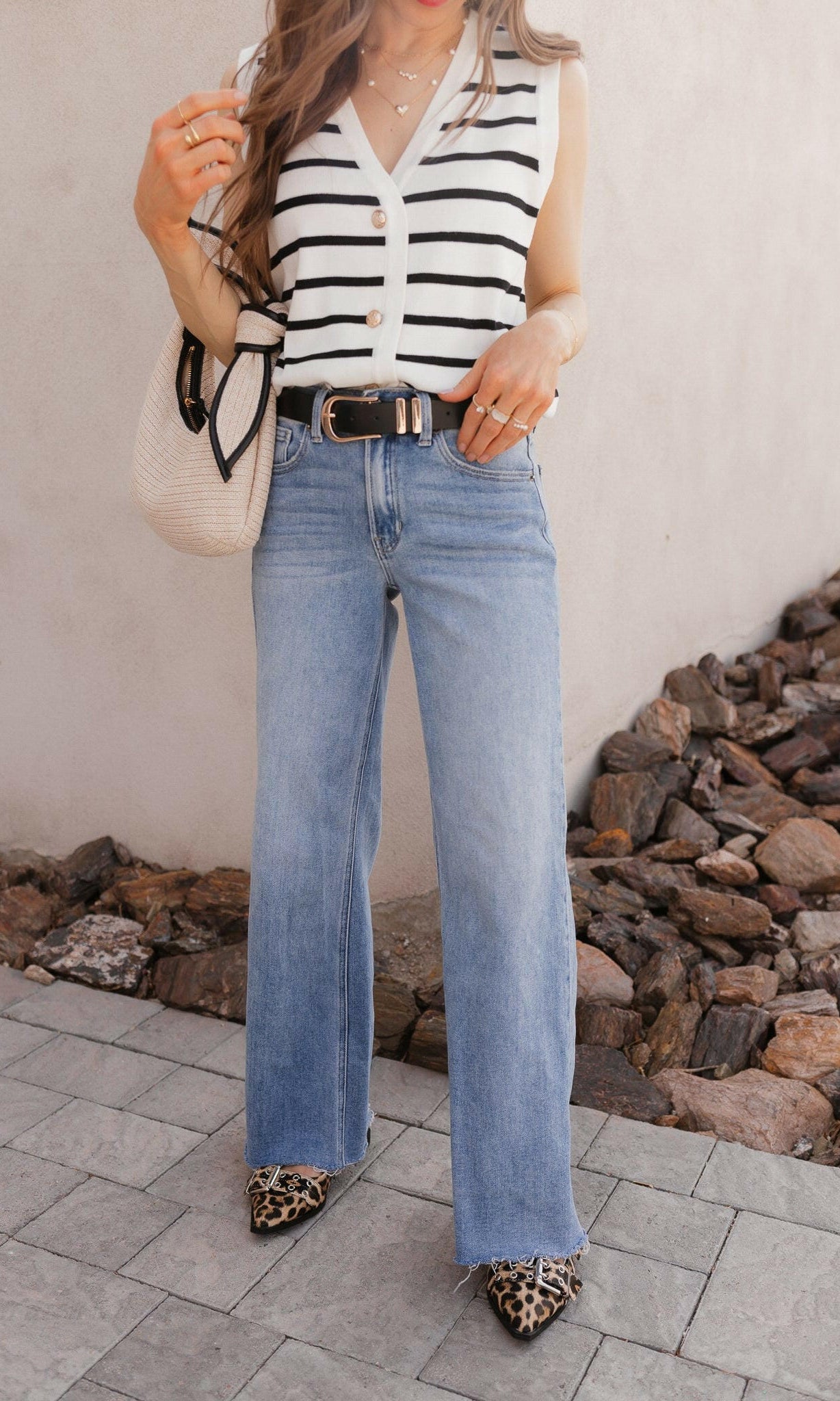 Addison Double Buckle Leopard Flats-Shoes-Krush Kandy, Women's Online Fashion Boutique Located in Phoenix, Arizona (Scottsdale Area)