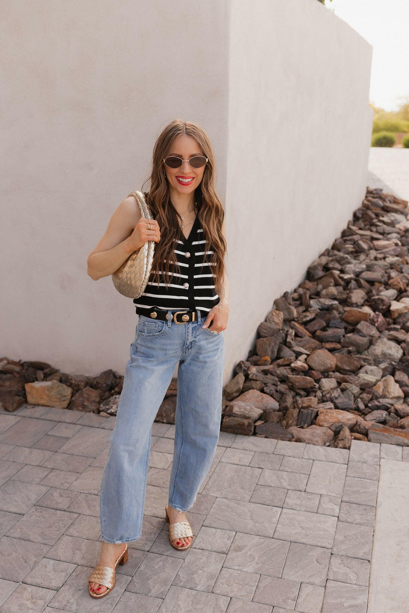 VERVET Grace High-Rise Barrel Leg Jeans-Denim-Krush Kandy, Women's Online Fashion Boutique Located in Phoenix, Arizona (Scottsdale Area)