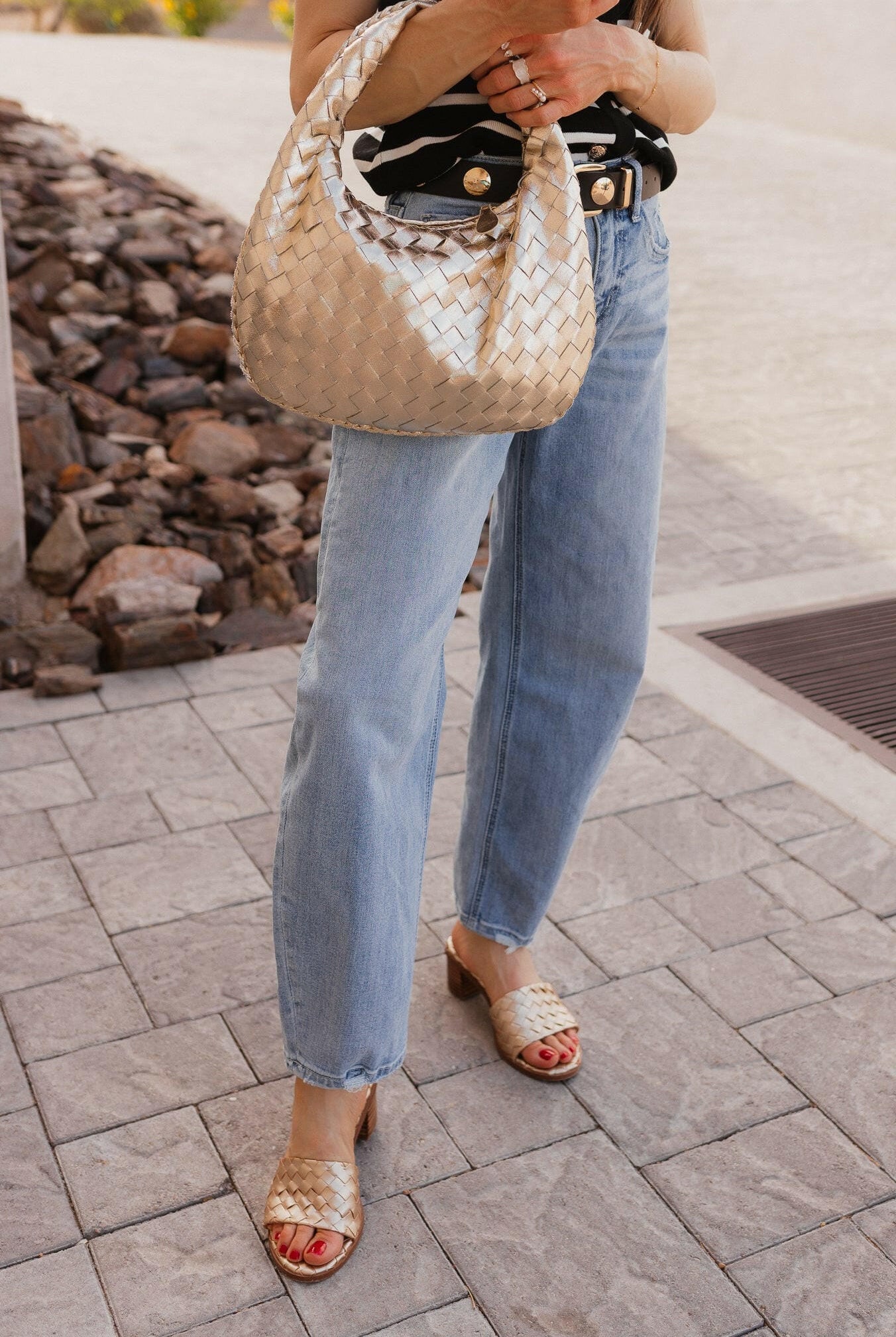 Wendy Woven Shoulder Bag-handbags-Krush Kandy, Women's Online Fashion Boutique Located in Phoenix, Arizona (Scottsdale Area)