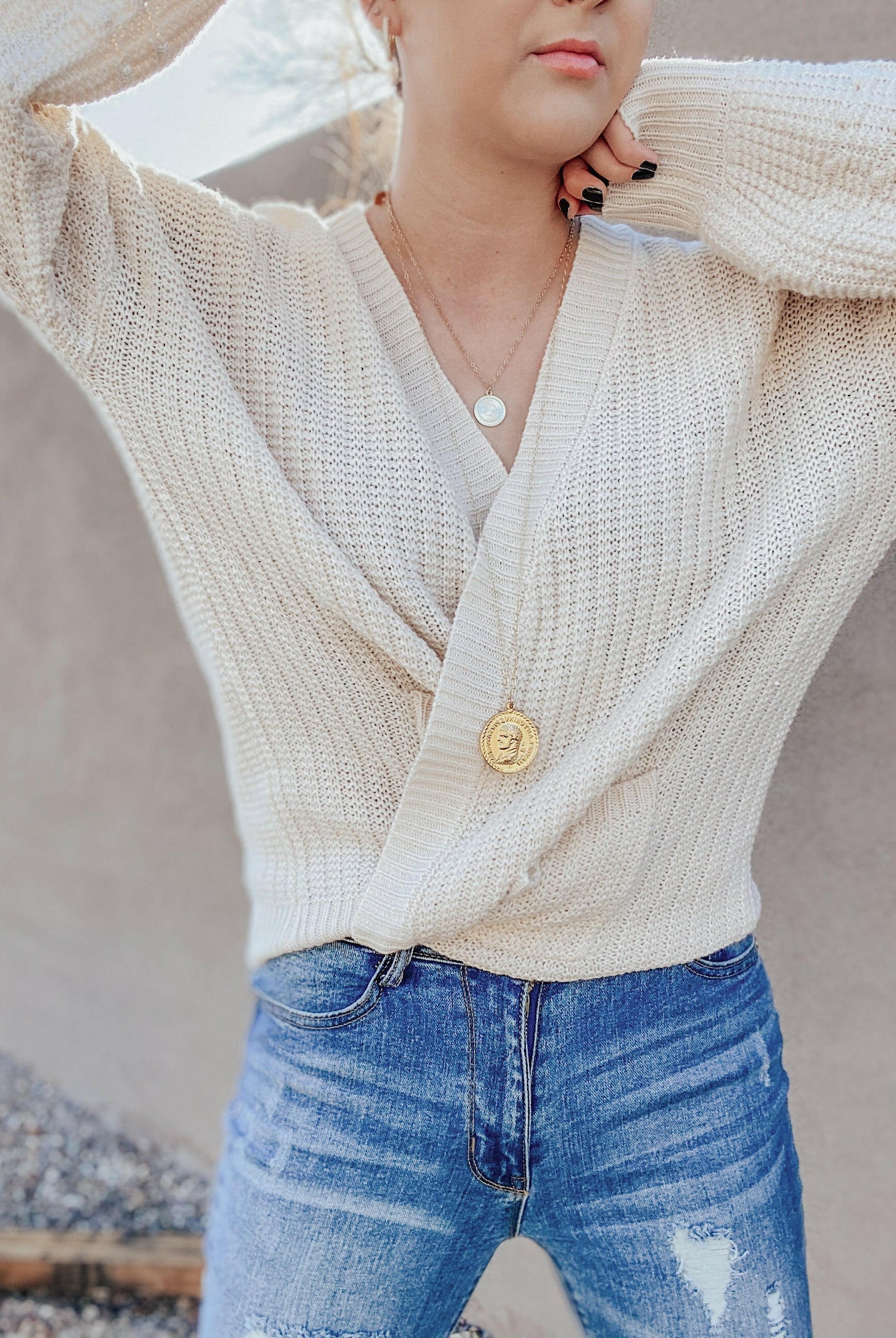 Treasured Necklace-Chain Necklaces-Krush Kandy, Women's Online Fashion Boutique Located in Phoenix, Arizona (Scottsdale Area)