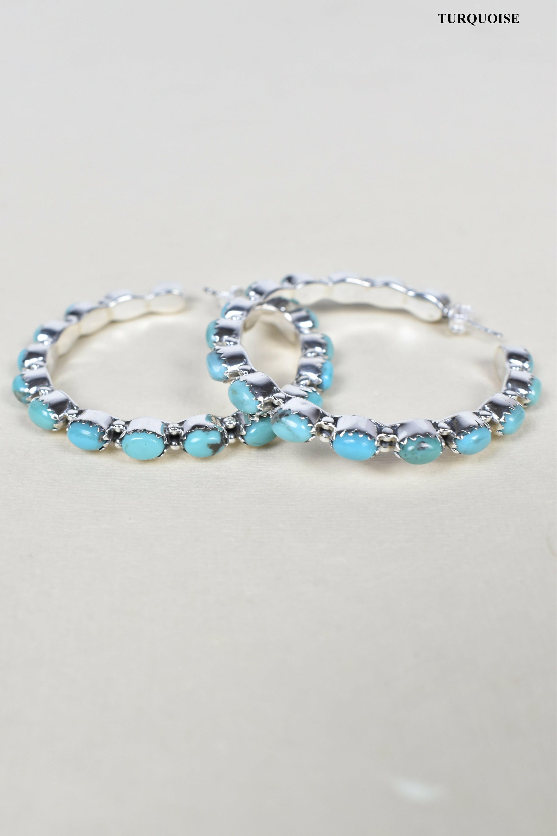 Tiffany Sterling Silver Hoop Earrings | PREORDER NOW OPEN-Hoop Earrings-Krush Kandy, Women's Online Fashion Boutique Located in Phoenix, Arizona (Scottsdale Area)