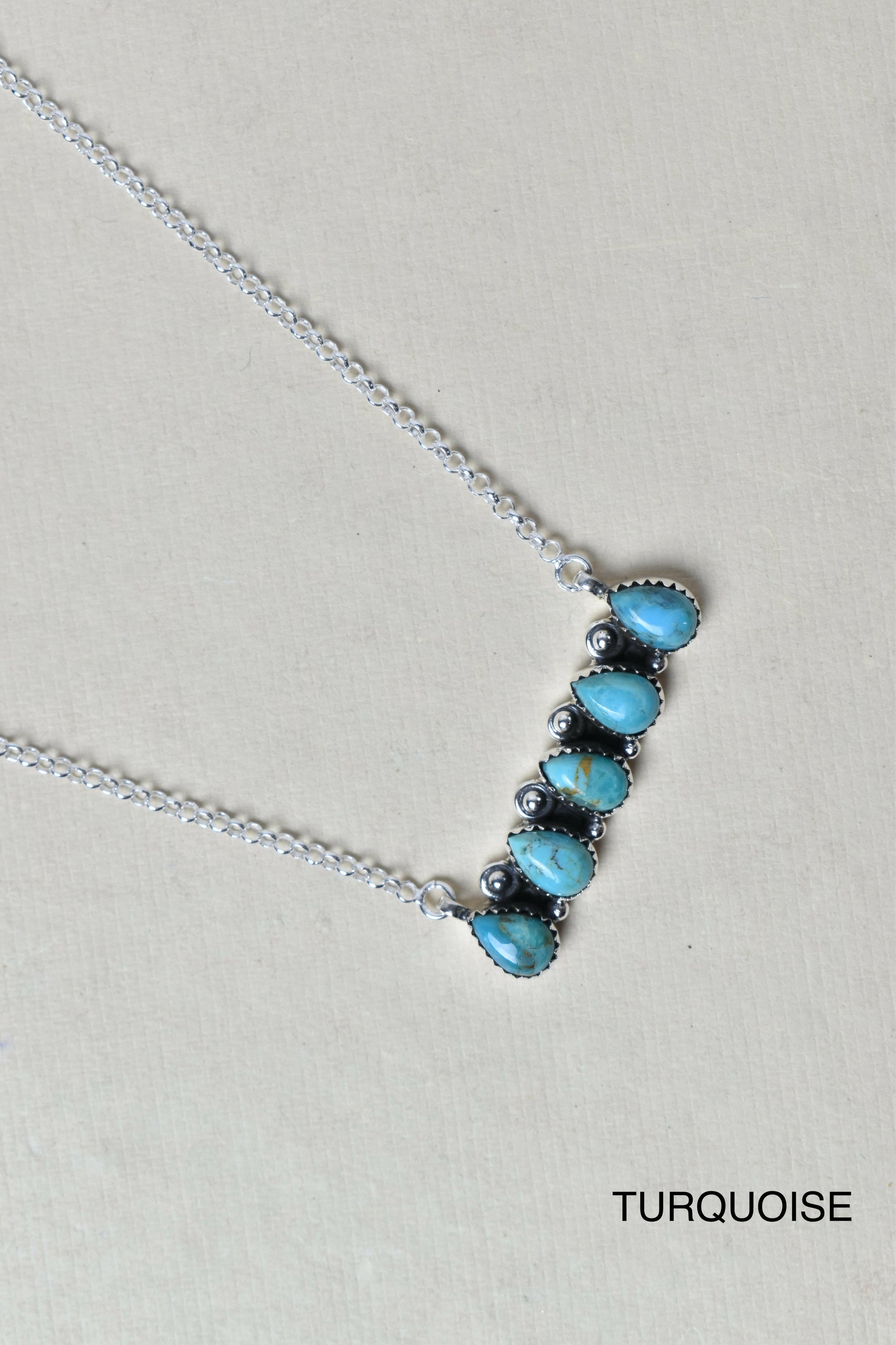 Quintabulous Sterling Silver Necklace-Bar Necklaces-Krush Kandy, Women's Online Fashion Boutique Located in Phoenix, Arizona (Scottsdale Area)