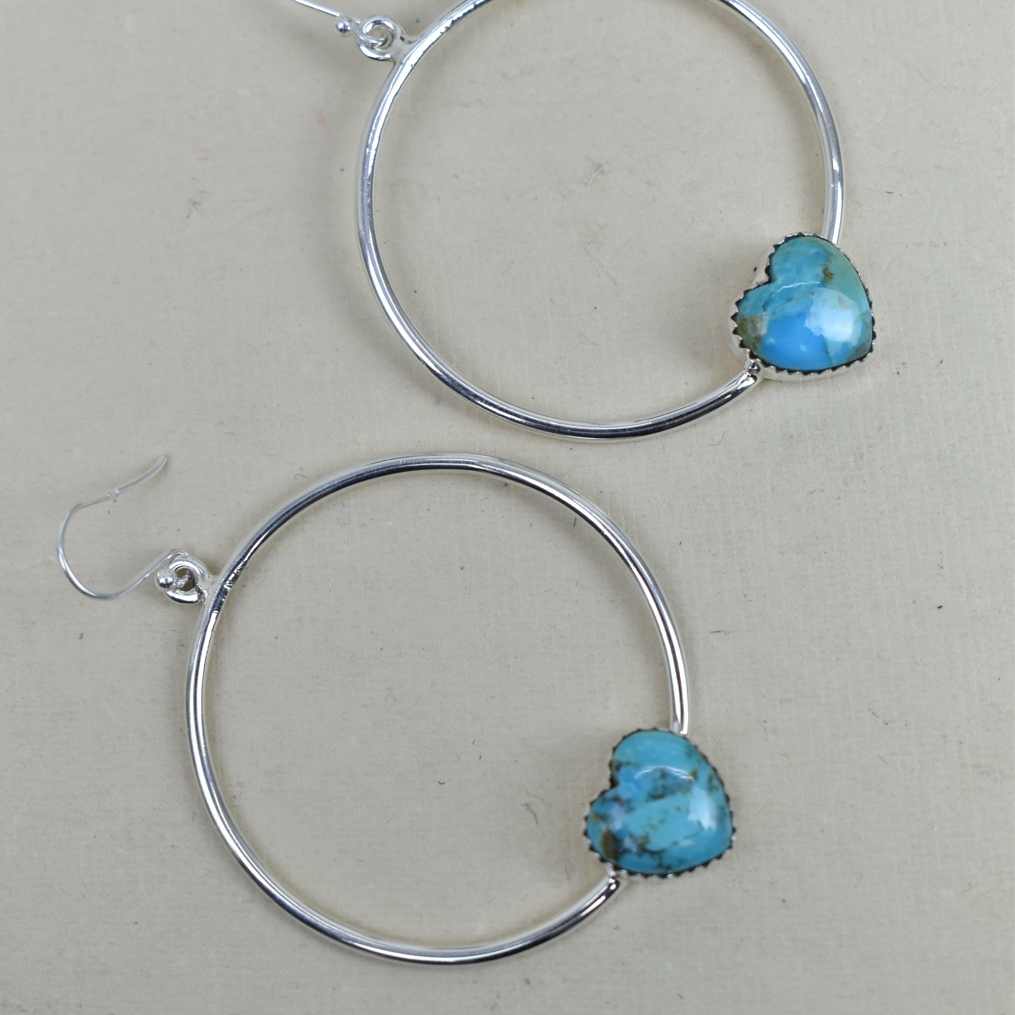 Heartfelt Hoop Earrings-Hoop Earrings-Krush Kandy, Women's Online Fashion Boutique Located in Phoenix, Arizona (Scottsdale Area)