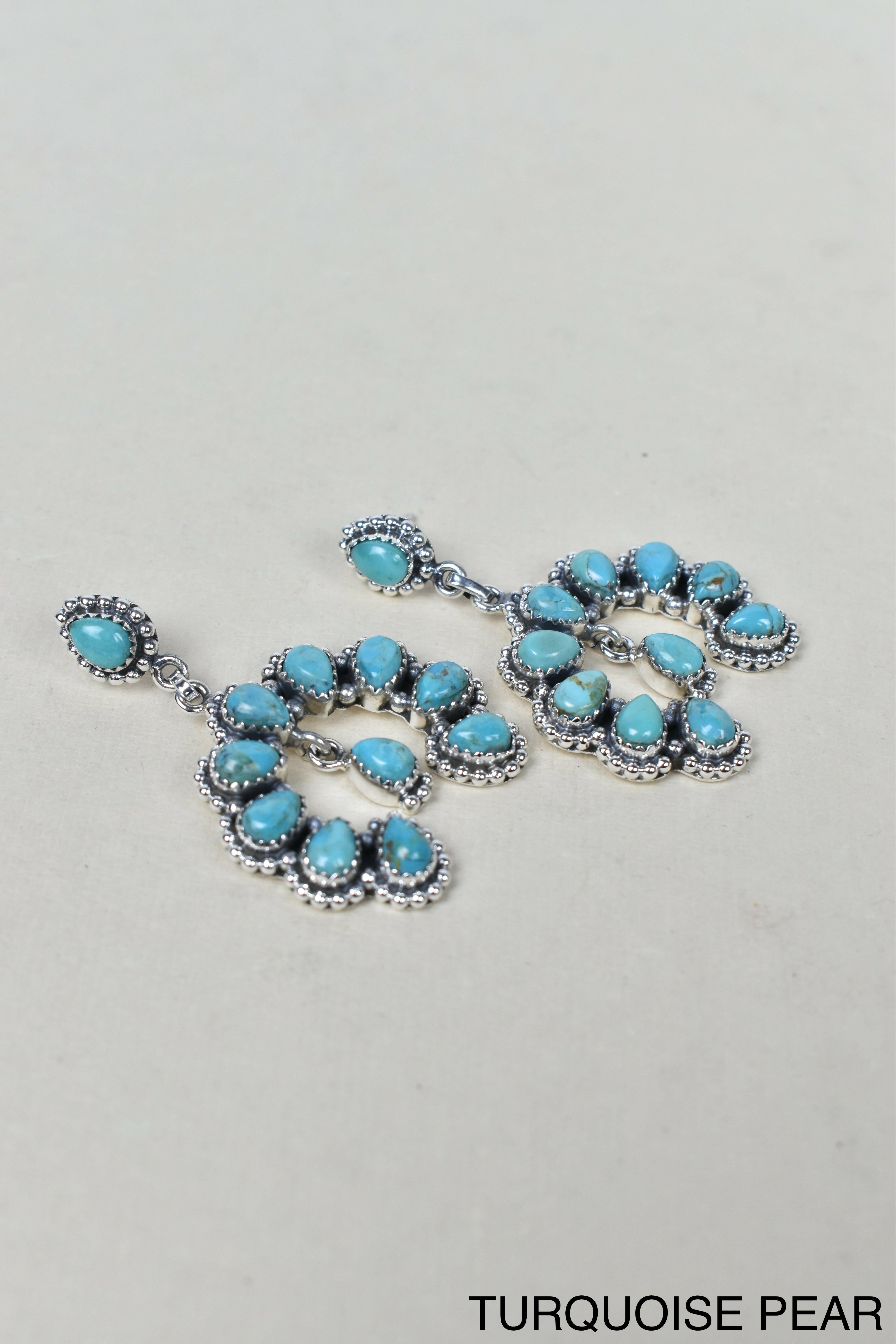Double Luck Sterling Silver Earrings-Drop Earrings-Krush Kandy, Women's Online Fashion Boutique Located in Phoenix, Arizona (Scottsdale Area)