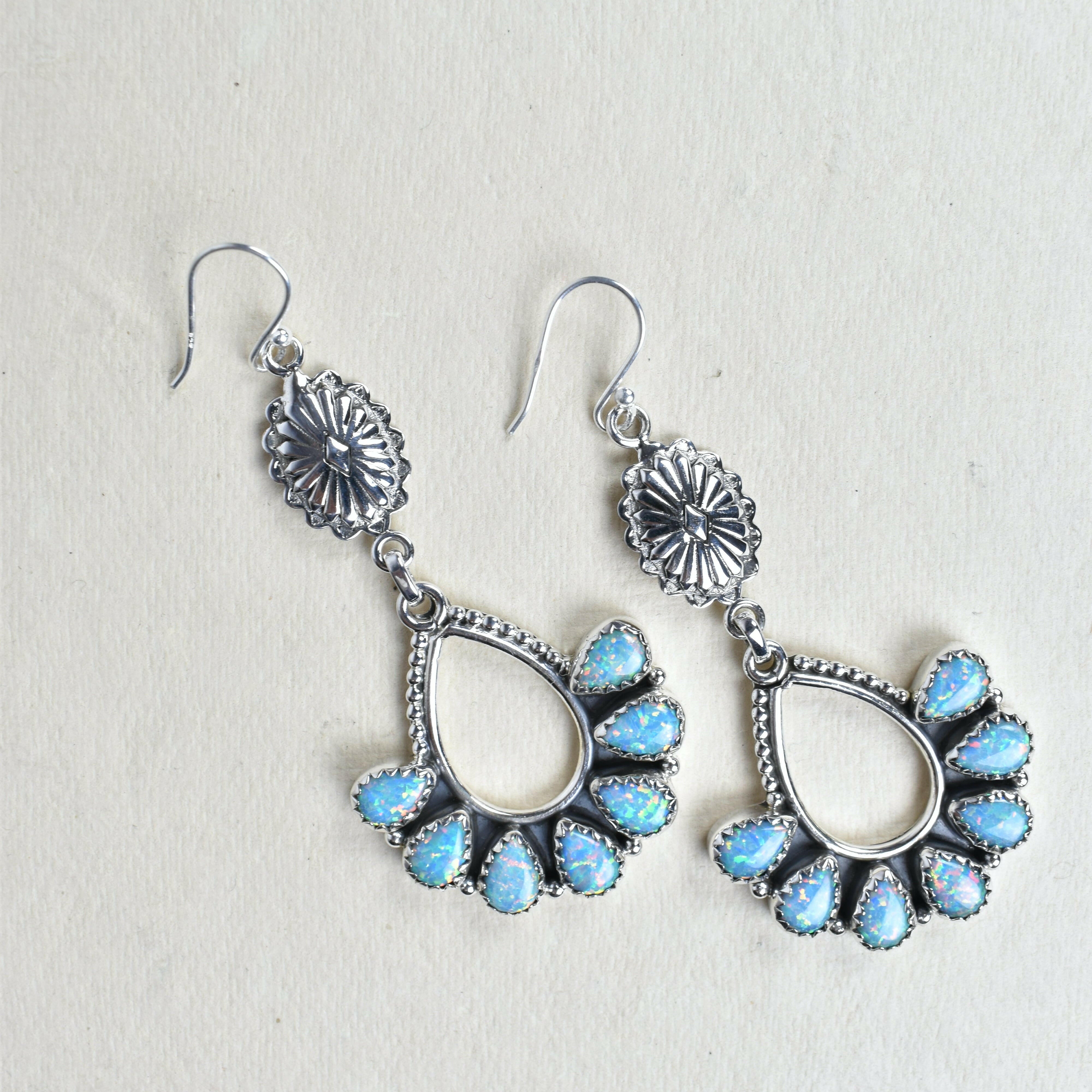 Concho Brielle Earring-Drop Earrings-Krush Kandy, Women's Online Fashion Boutique Located in Phoenix, Arizona (Scottsdale Area)