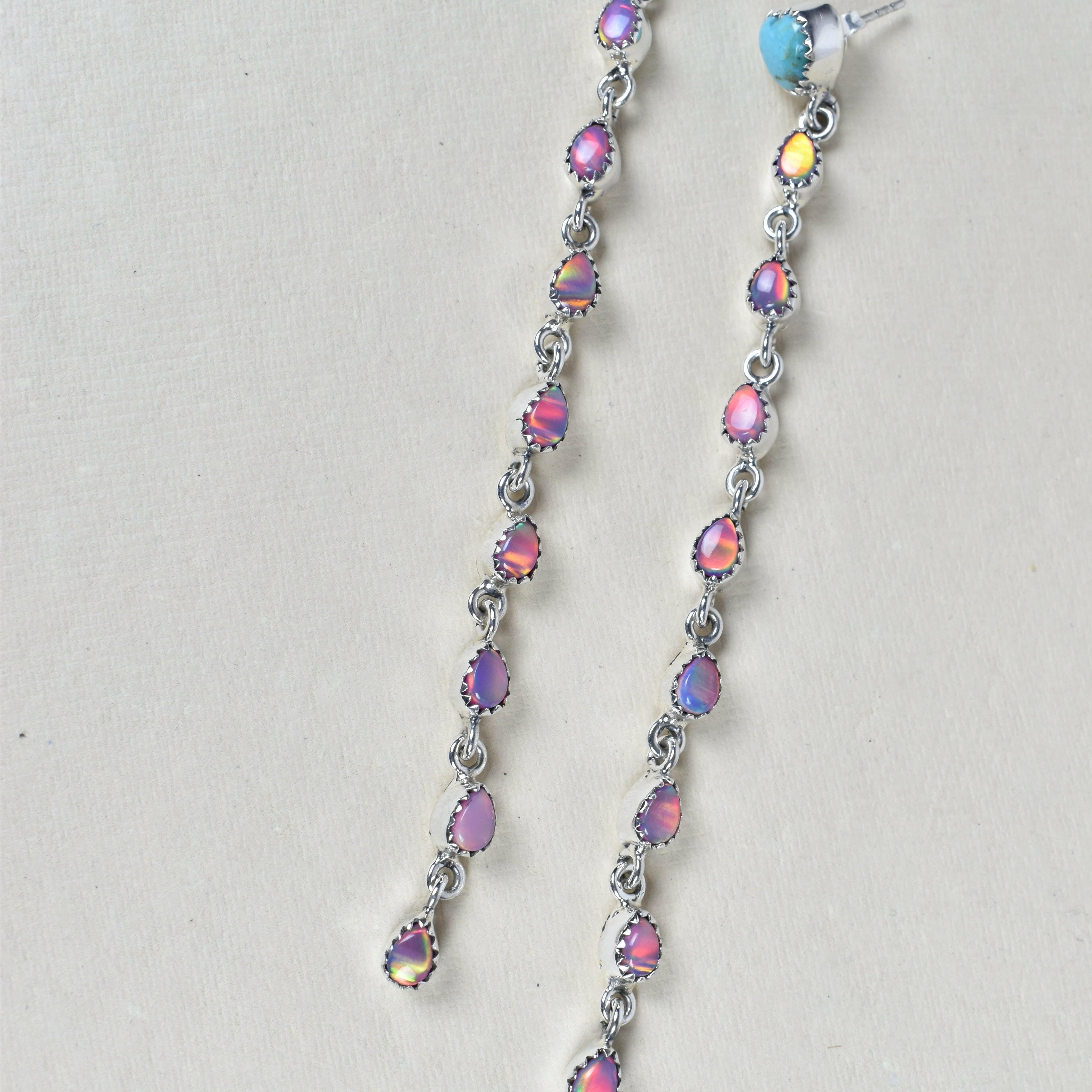 String Em Up Elegant Dangle Earrings MADE TO ORDER-Drop Earrings-Krush Kandy, Women's Online Fashion Boutique Located in Phoenix, Arizona (Scottsdale Area)