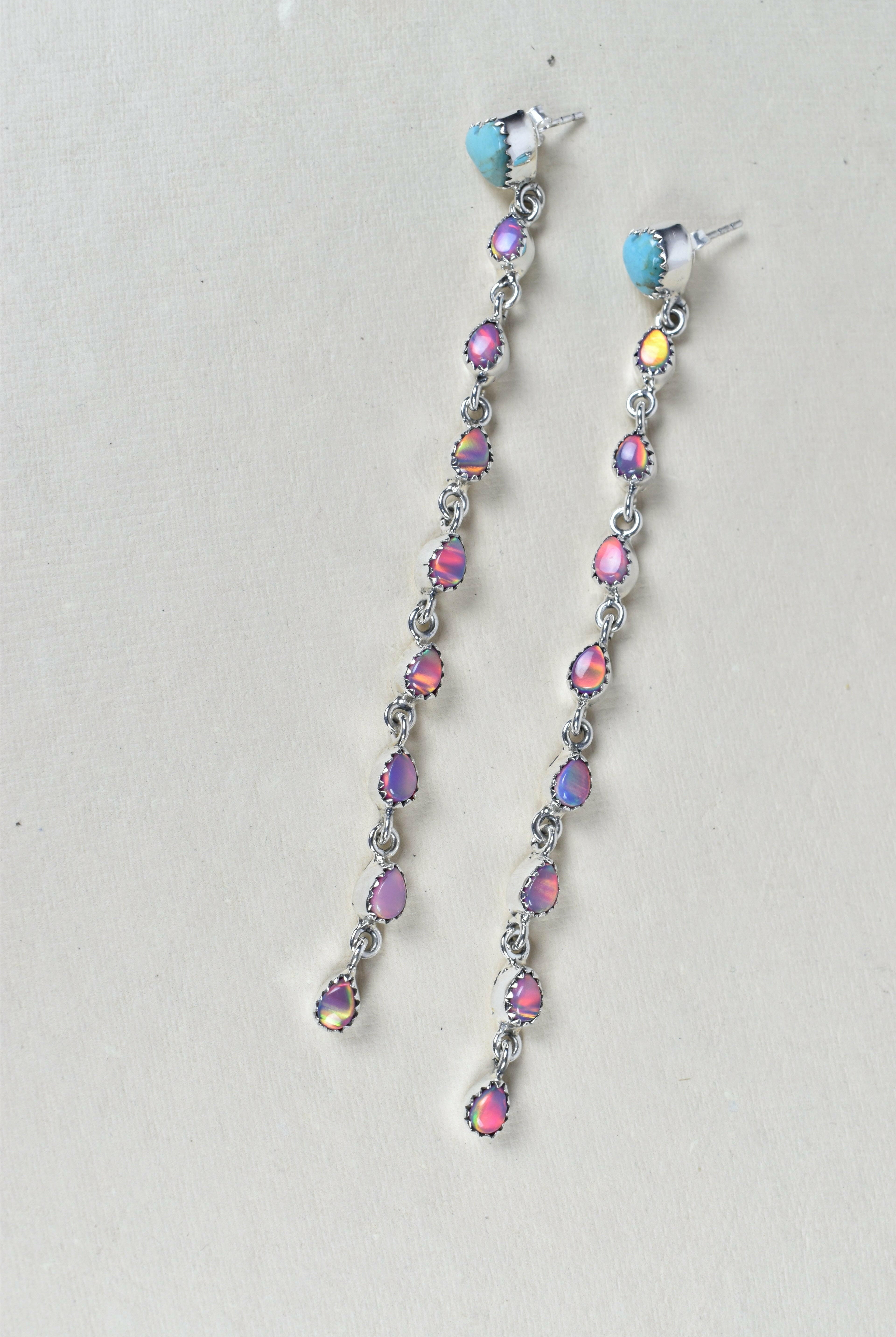 String Em Up Elegant Dangle Earrings MADE TO ORDER-Drop Earrings-Krush Kandy, Women's Online Fashion Boutique Located in Phoenix, Arizona (Scottsdale Area)