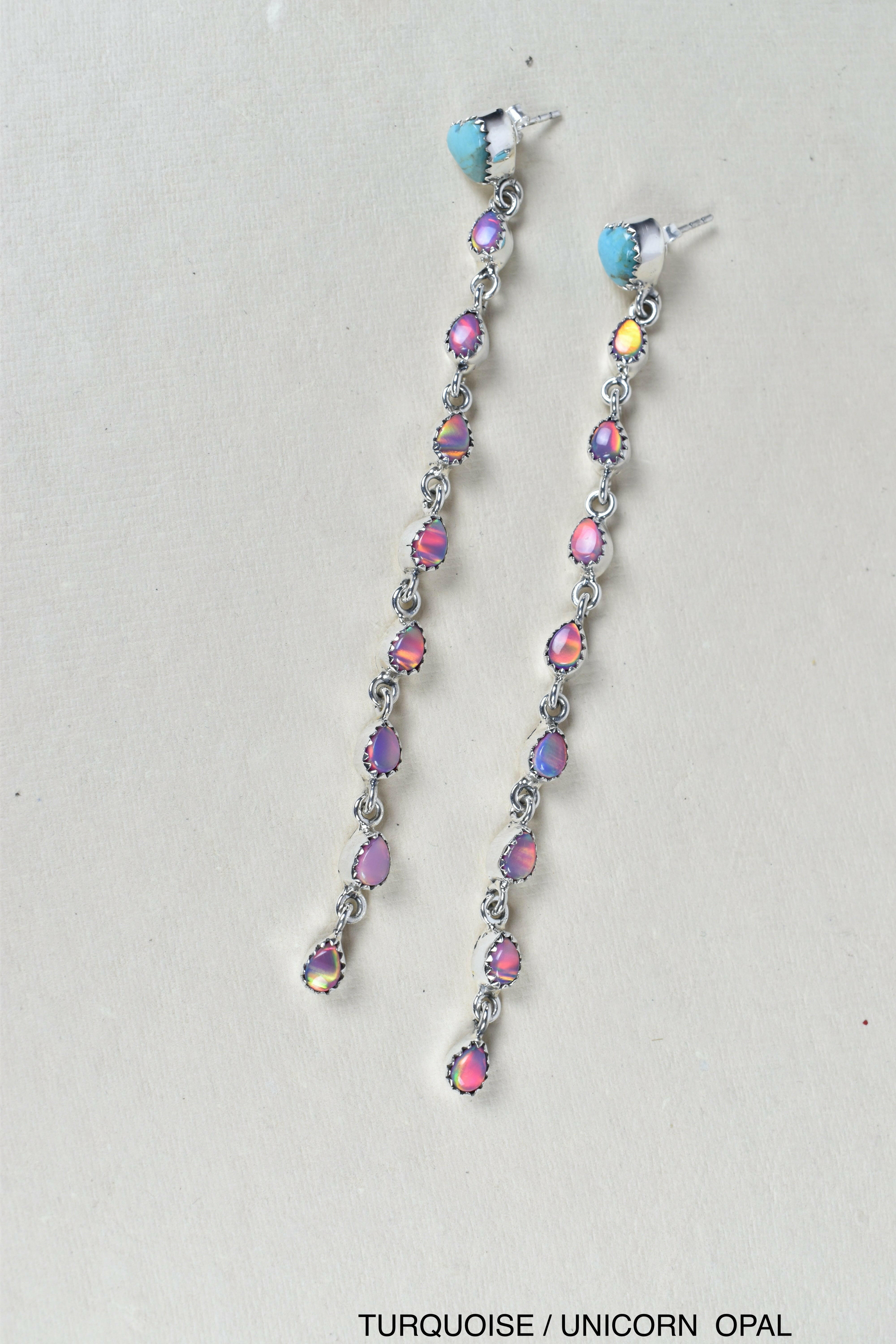 String Em Up Elegant Dangle Earrings MADE TO ORDER-Drop Earrings-Krush Kandy, Women's Online Fashion Boutique Located in Phoenix, Arizona (Scottsdale Area)