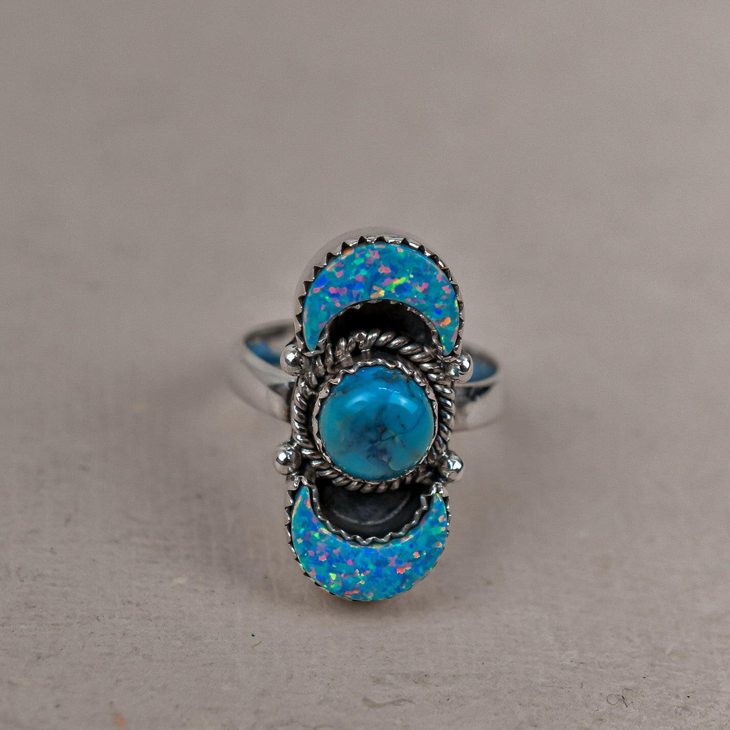 Lunar Crescent Sterling Silver Ring-Crawler Rings-Krush Kandy, Women's Online Fashion Boutique Located in Phoenix, Arizona (Scottsdale Area)