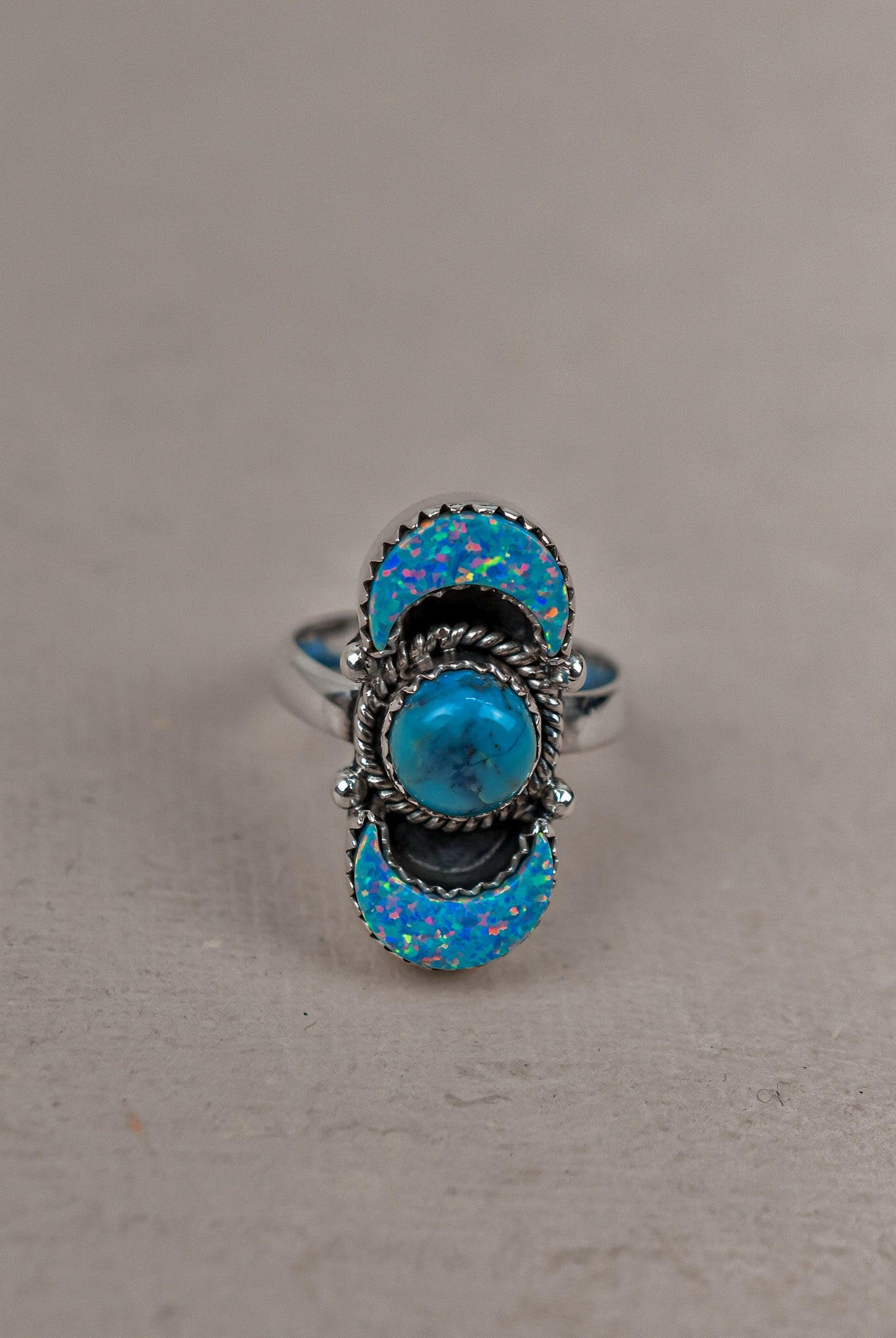 Lunar Crescent Sterling Silver Ring-Crawler Rings-Krush Kandy, Women's Online Fashion Boutique Located in Phoenix, Arizona (Scottsdale Area)