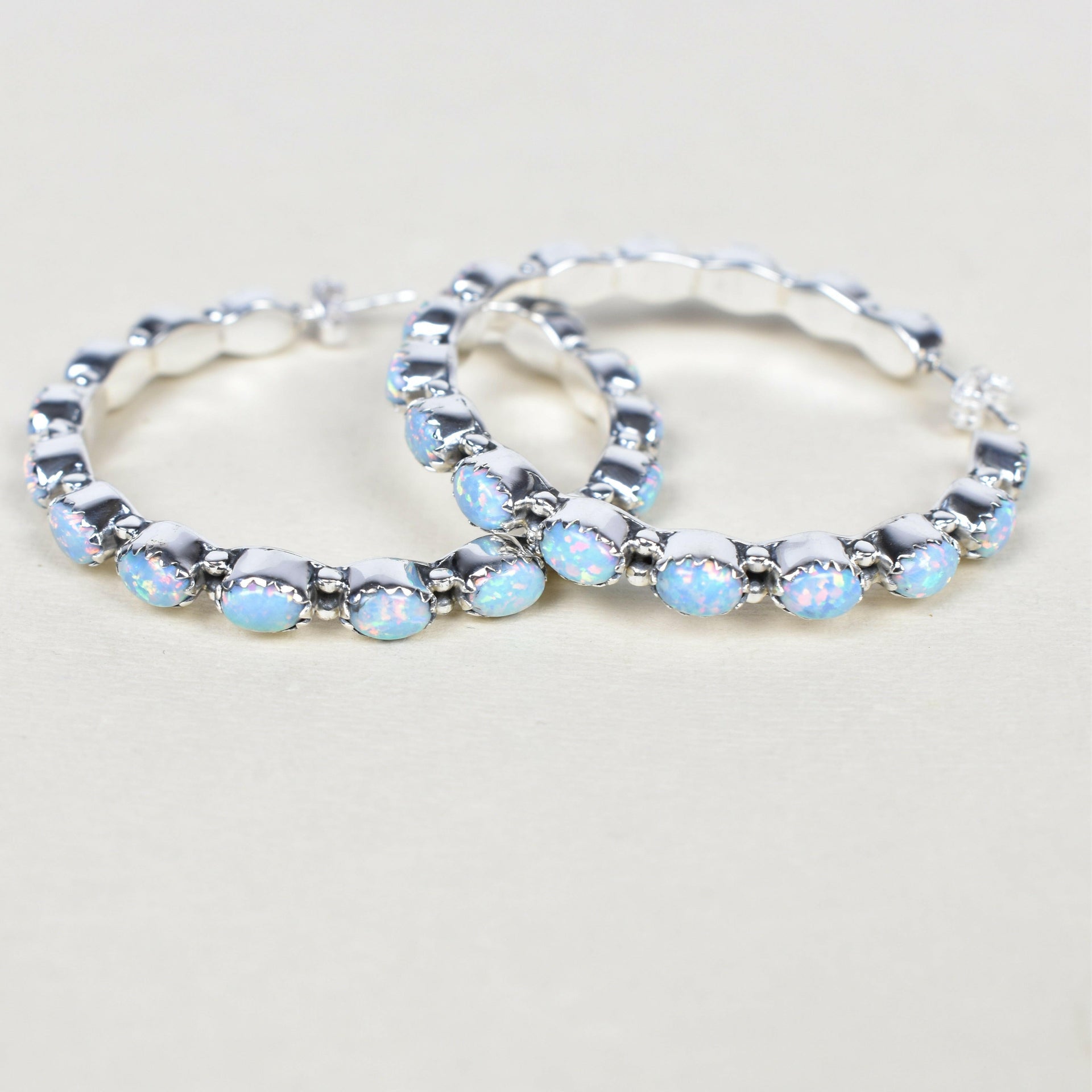 Tiffany Sterling Silver Hoop Earrings | PREORDER NOW OPEN-Hoop Earrings-Krush Kandy, Women's Online Fashion Boutique Located in Phoenix, Arizona (Scottsdale Area)