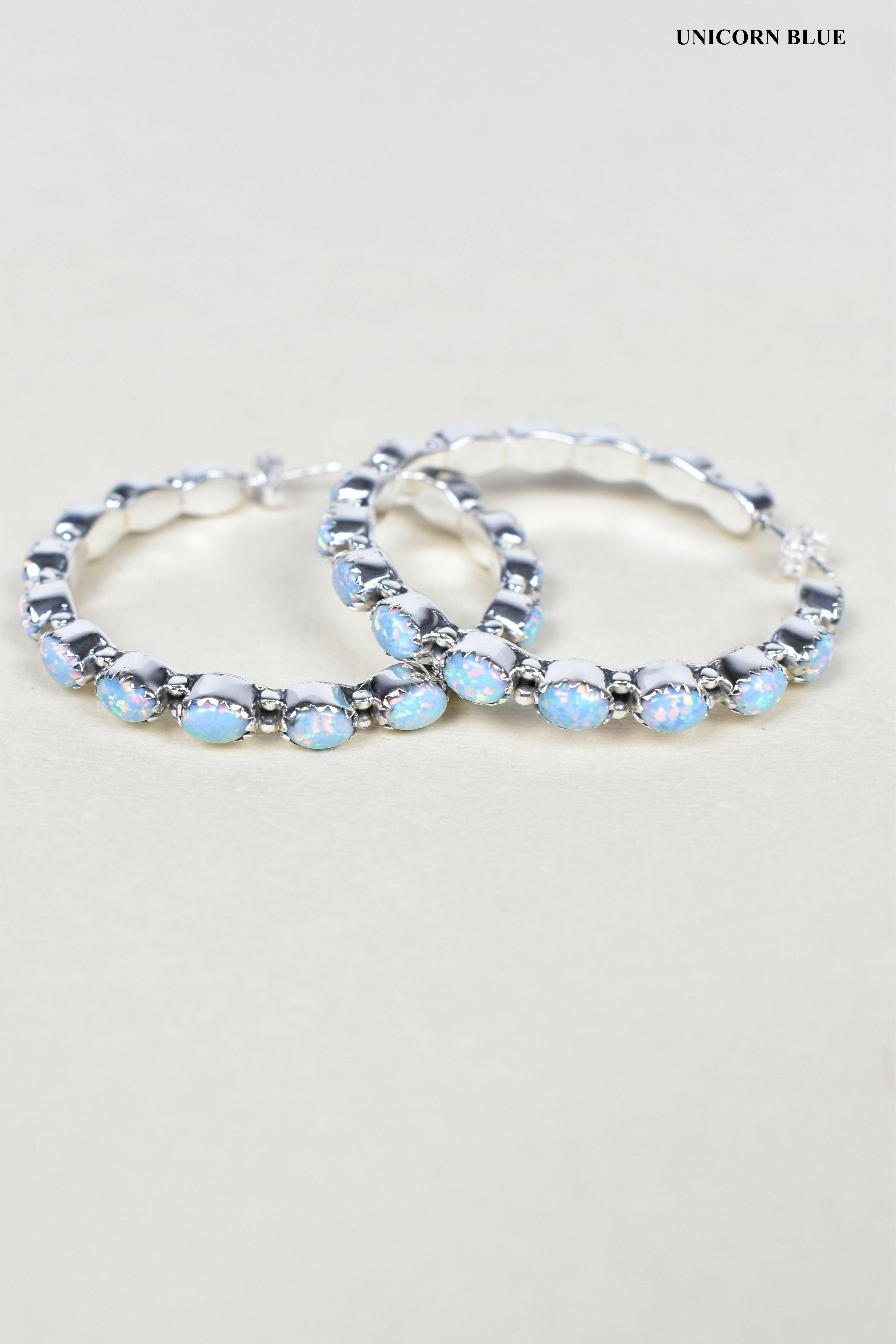 Tiffany Sterling Silver Hoop Earrings | PREORDER NOW OPEN-Hoop Earrings-Krush Kandy, Women's Online Fashion Boutique Located in Phoenix, Arizona (Scottsdale Area)