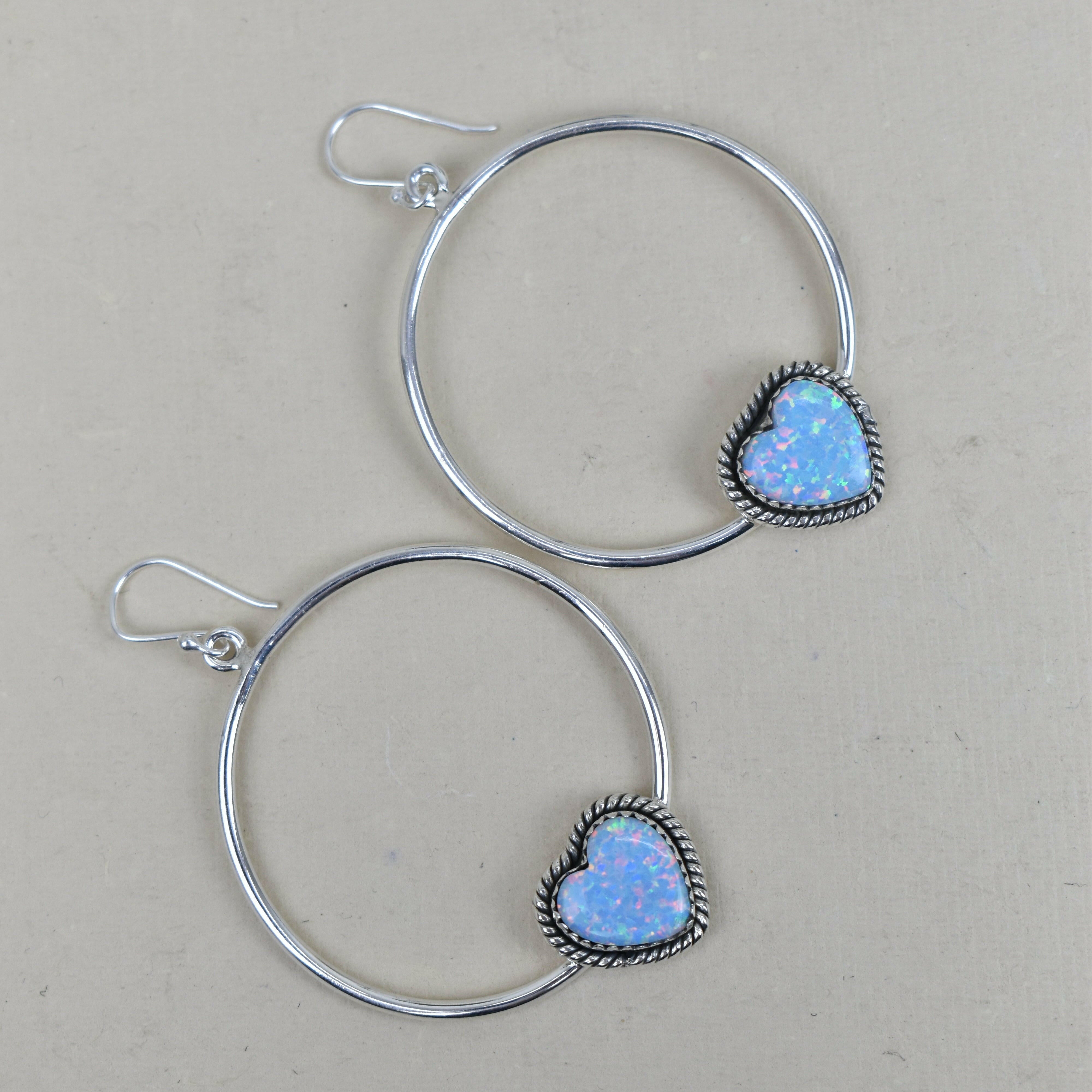 Heartfelt Hoop Earrings-Hoop Earrings-Krush Kandy, Women's Online Fashion Boutique Located in Phoenix, Arizona (Scottsdale Area)