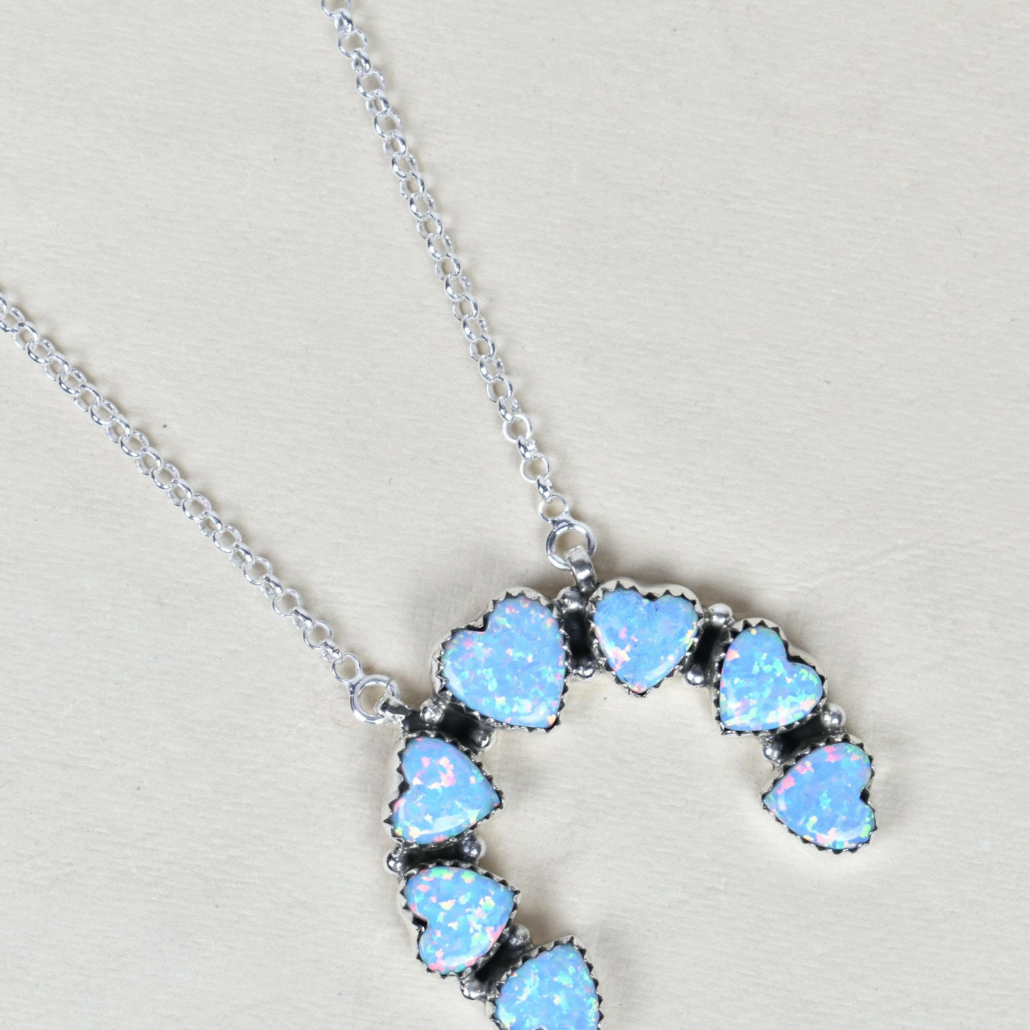 Sterling Silver Lucky Heart Necklace-Chain Necklaces-Krush Kandy, Women's Online Fashion Boutique Located in Phoenix, Arizona (Scottsdale Area)