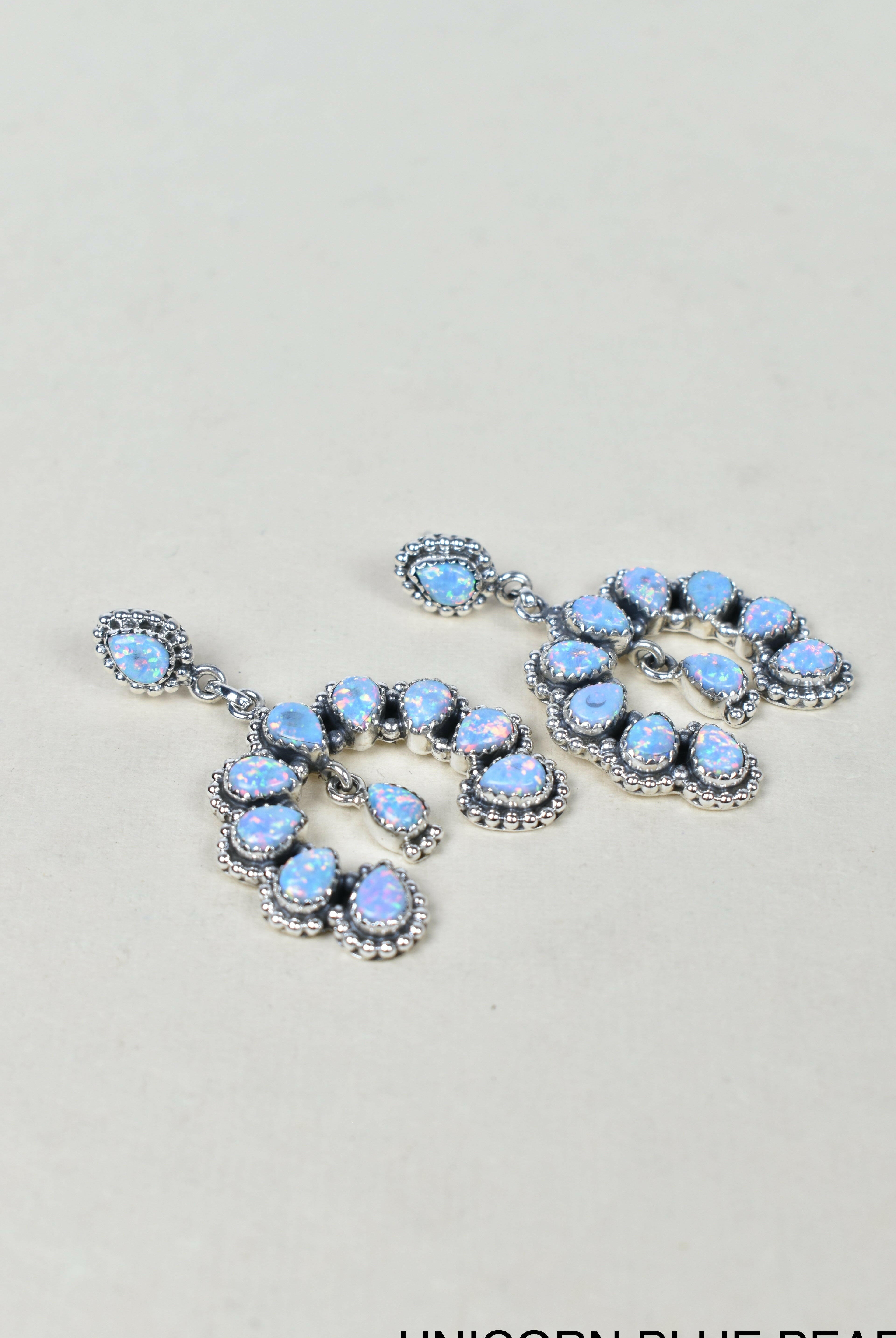 Double Luck Sterling Silver Earrings-Drop Earrings-Krush Kandy, Women's Online Fashion Boutique Located in Phoenix, Arizona (Scottsdale Area)