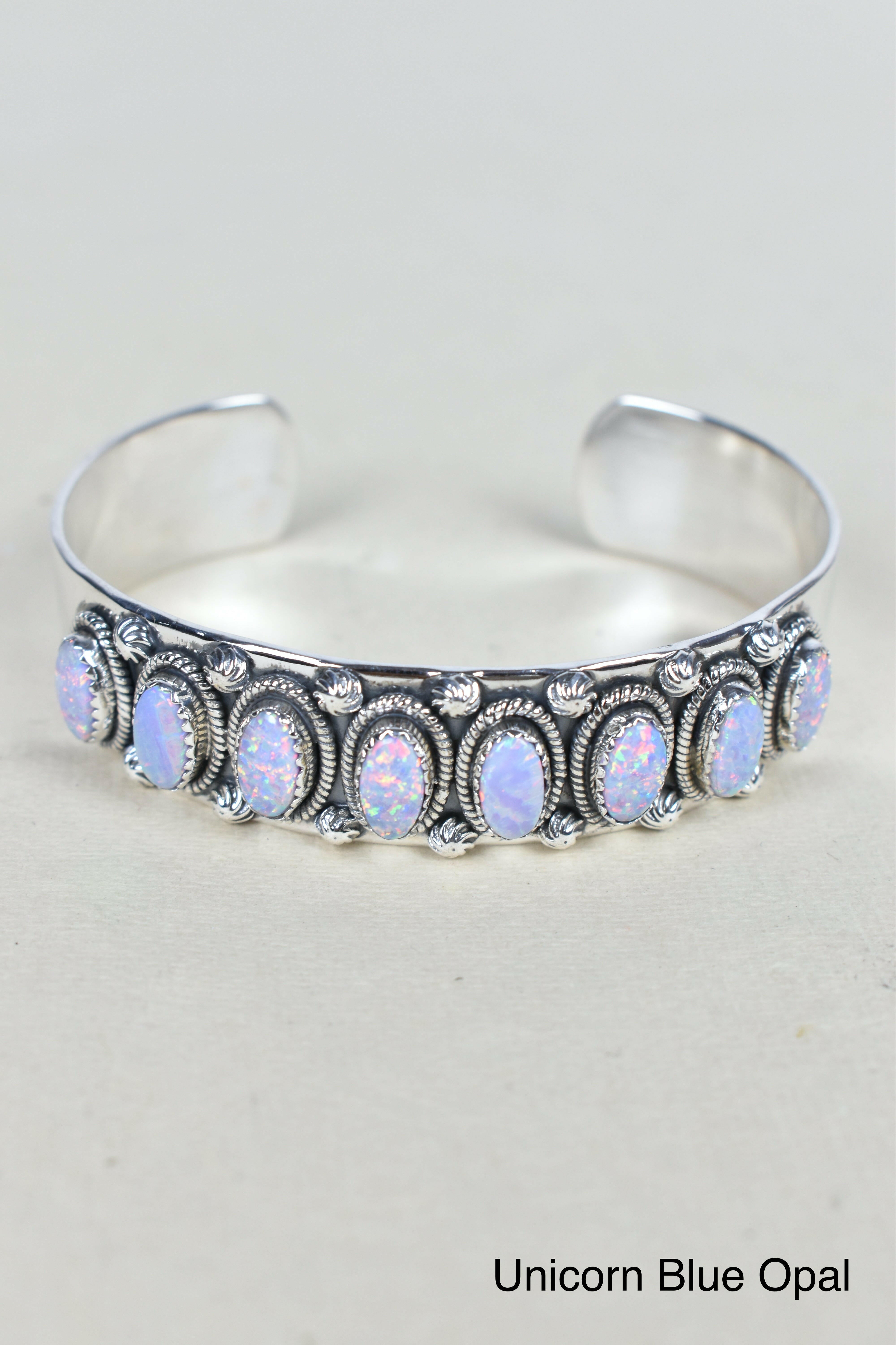 Octet Gem Sterling Silver Cuff-Cuffs-Krush Kandy, Women's Online Fashion Boutique Located in Phoenix, Arizona (Scottsdale Area)