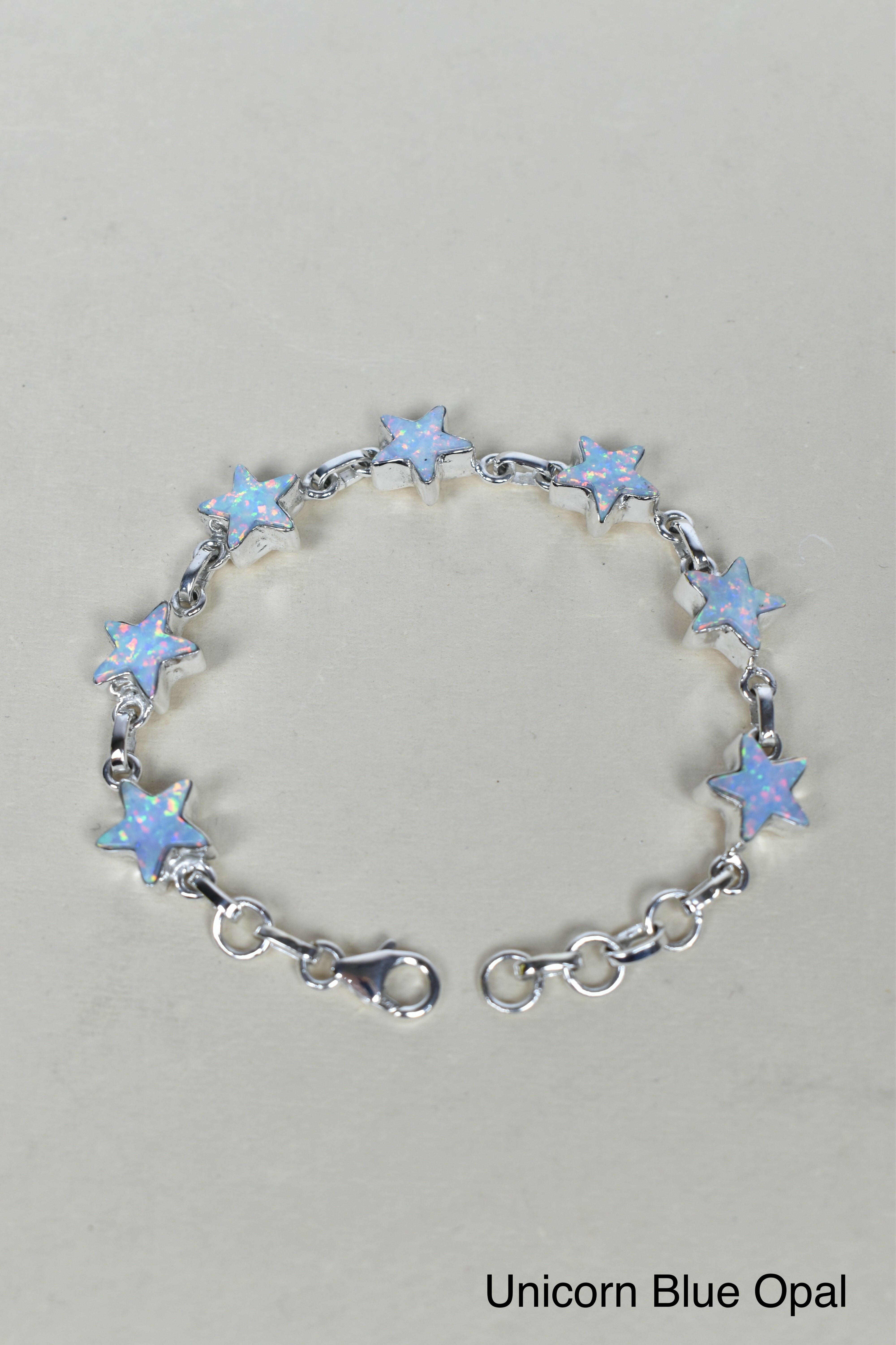 7 Star General Sterling Silver Bracelet-Gemstone Bracelets-Krush Kandy, Women's Online Fashion Boutique Located in Phoenix, Arizona (Scottsdale Area)