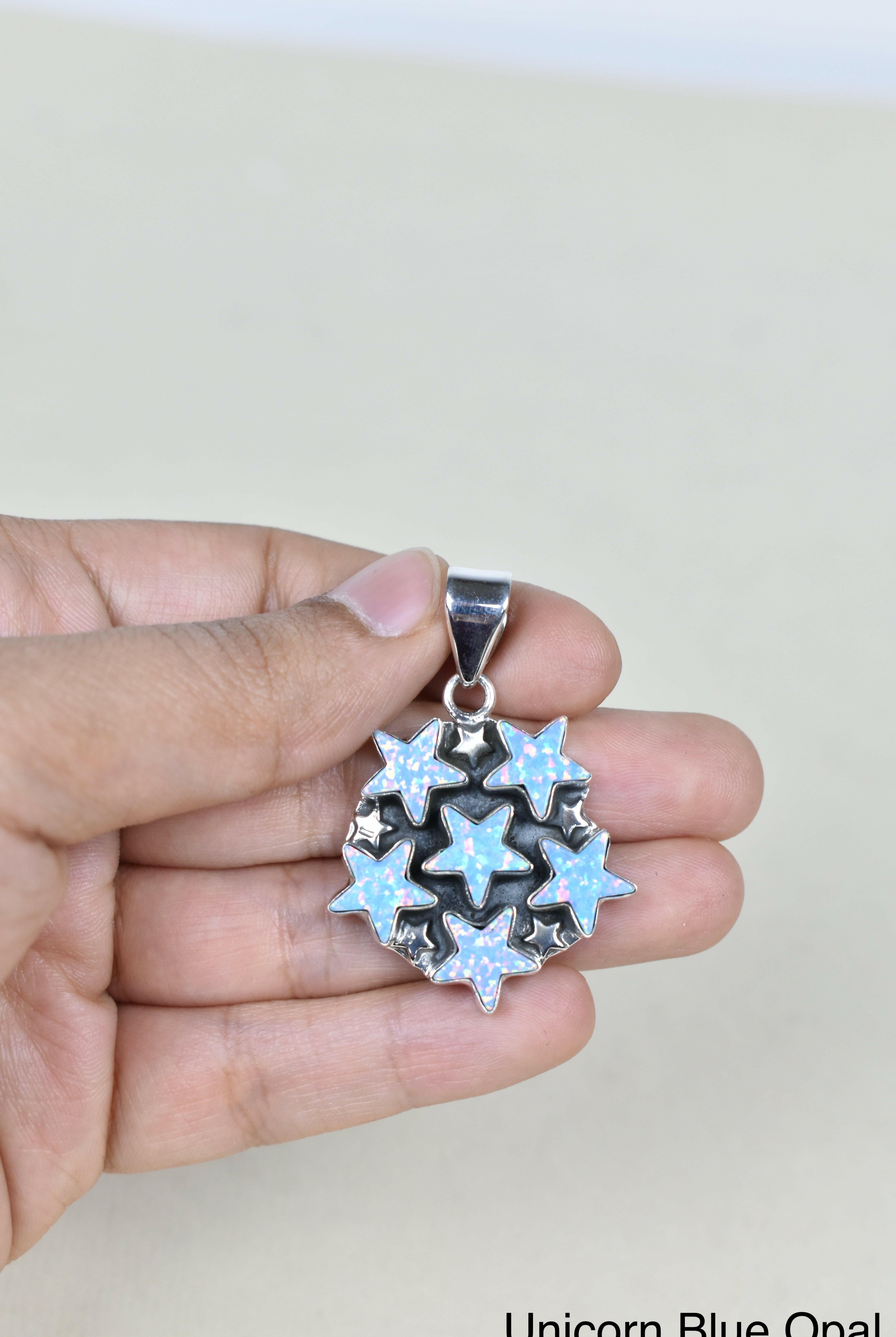 5 Star General Sterling Silver Pendant-Pendant Necklaces-Krush Kandy, Women's Online Fashion Boutique Located in Phoenix, Arizona (Scottsdale Area)